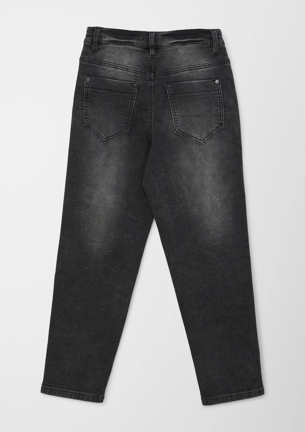 s.Oliver Dad Fit: široké džínsy s elastickým pásom