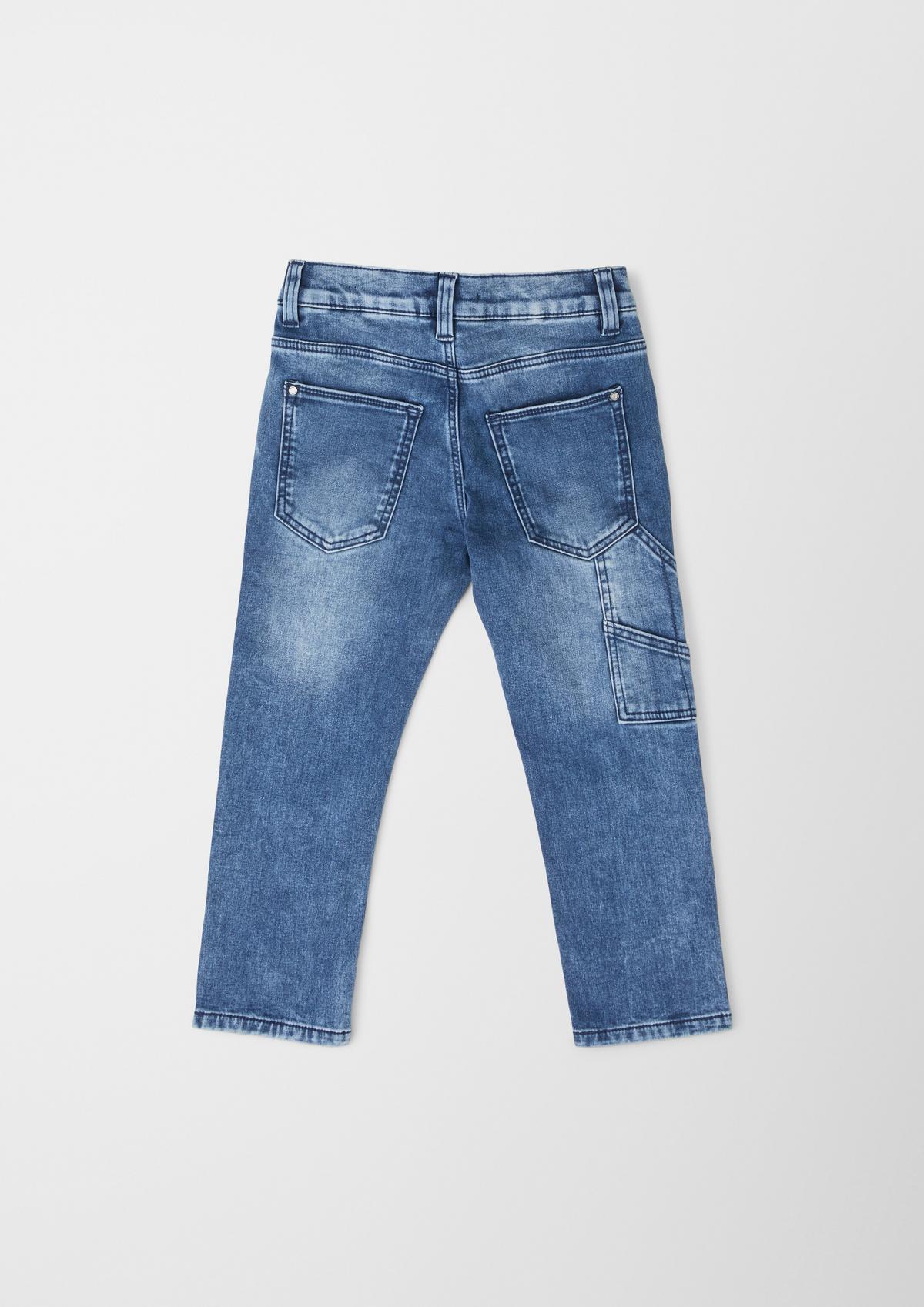 s.Oliver Jeans hlače Pelle/kroj Regular Fit/Mid Rise/Straight Leg/spran videz
