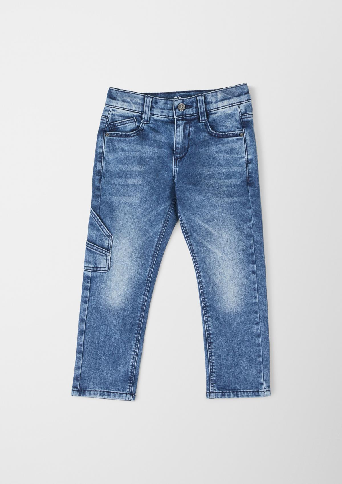 s.Oliver Jeans hlače Pelle/kroj Regular Fit/Mid Rise/Straight Leg/spran videz