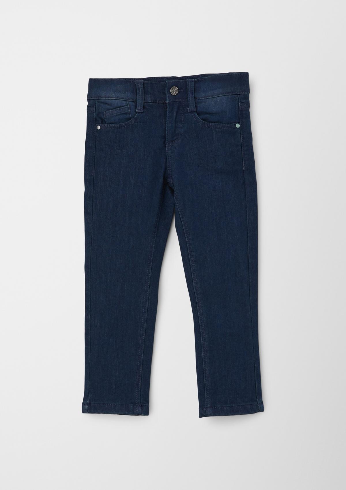 s.Oliver Slim: jeans met katoenen voering