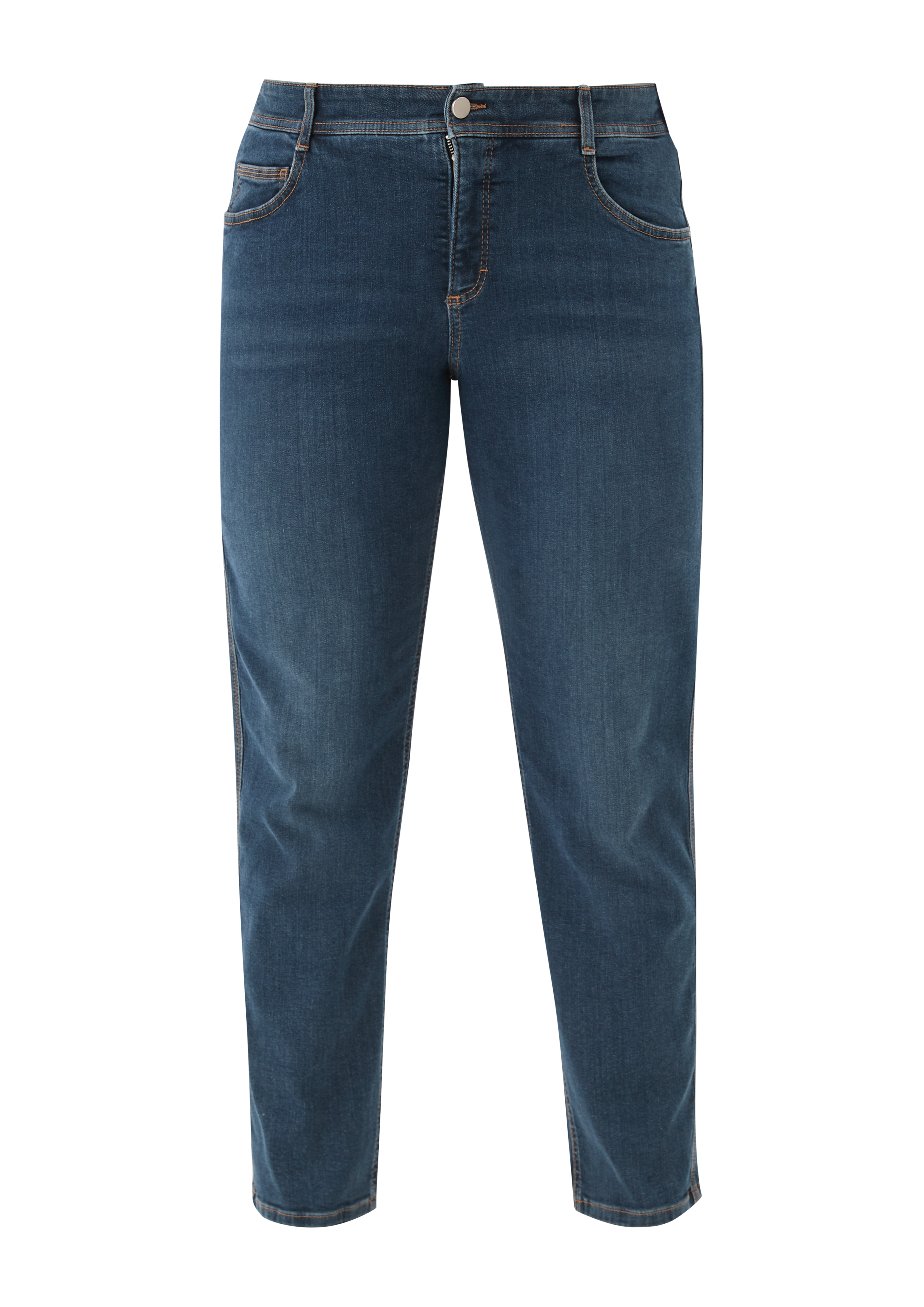 s.Oliver - Jeans / Slim Fit / Mid Rise / Slim Leg, Damen, blau