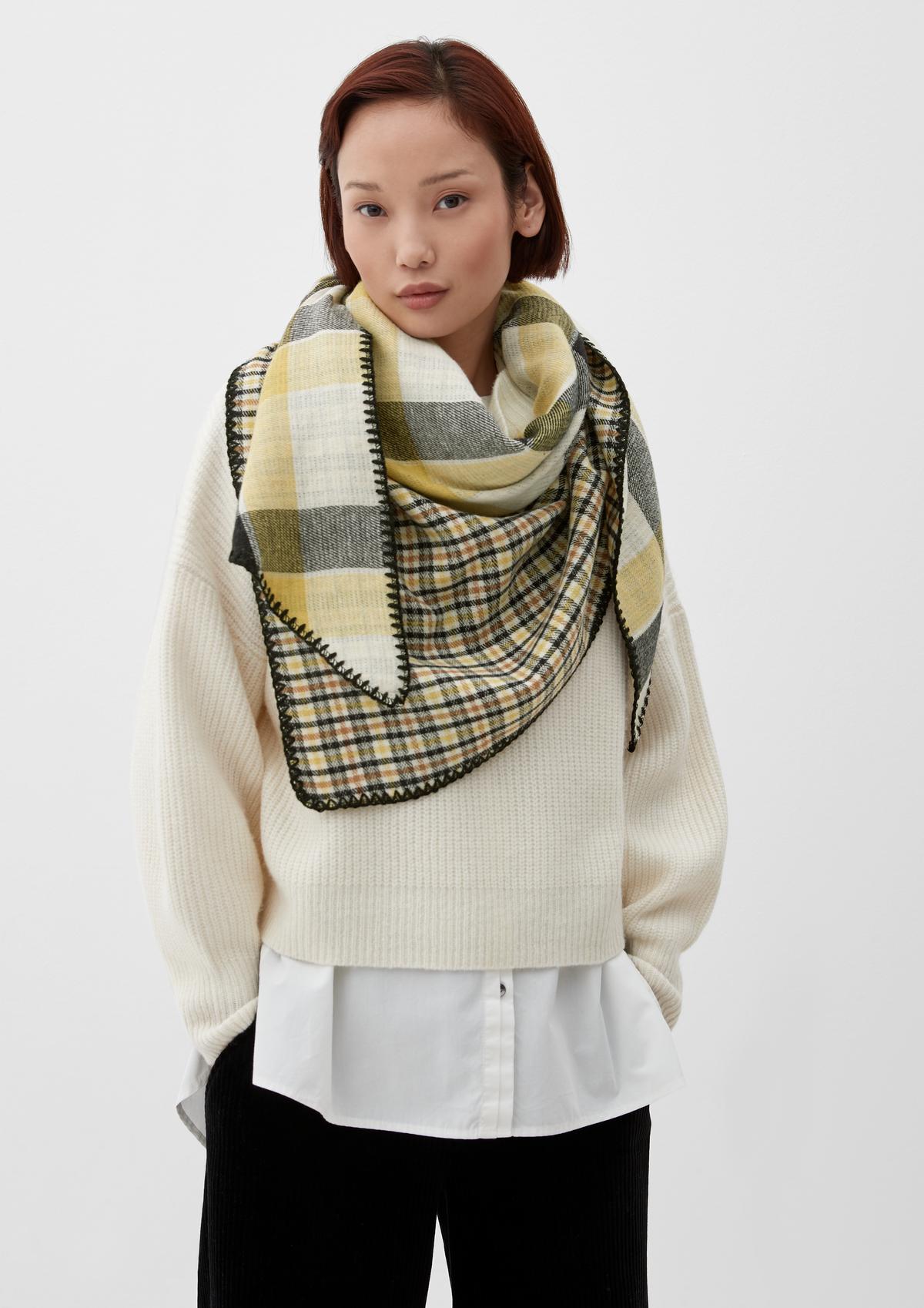 s.Oliver Double-faced scarf