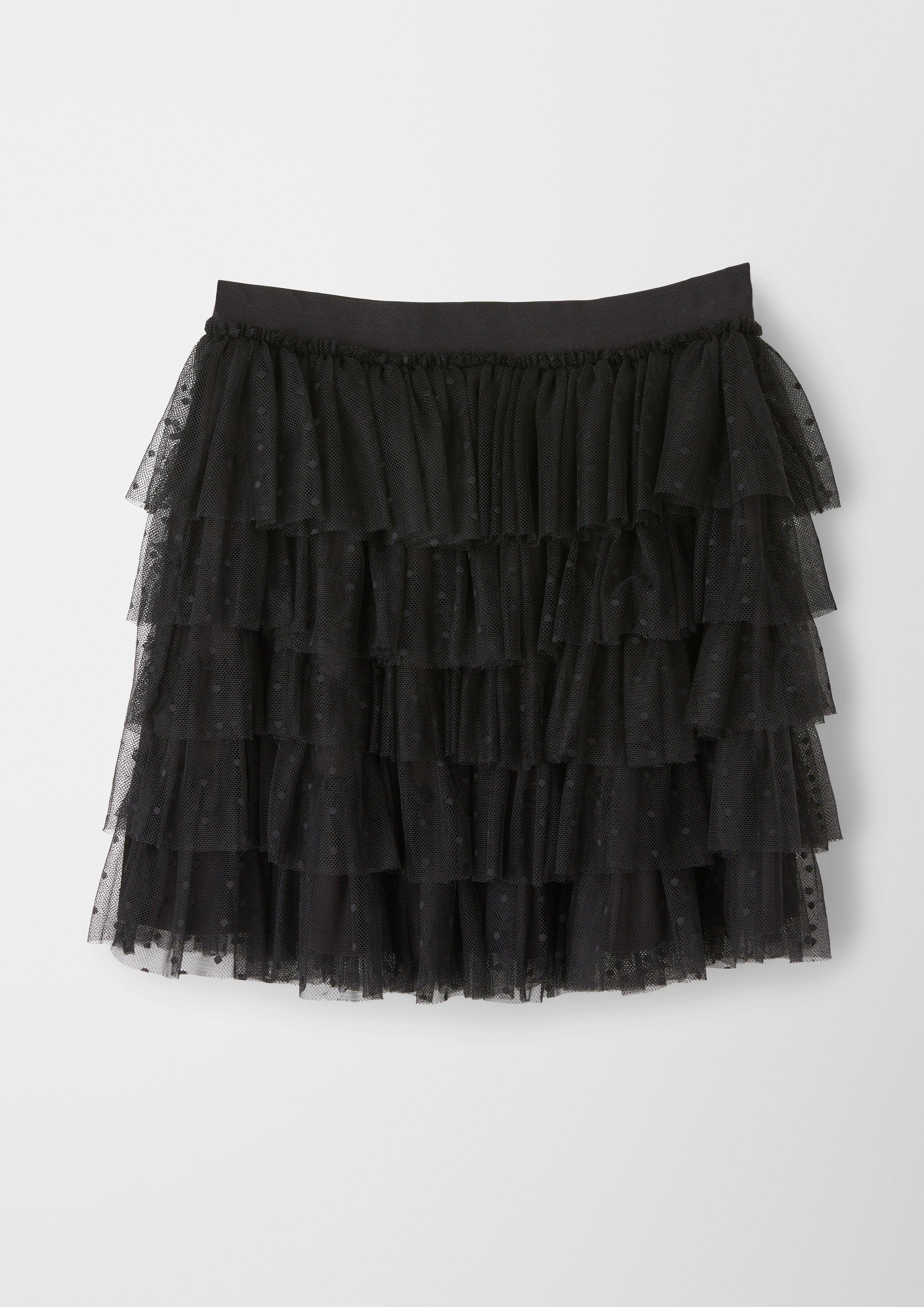 Tulle mini hotsell skirt zara