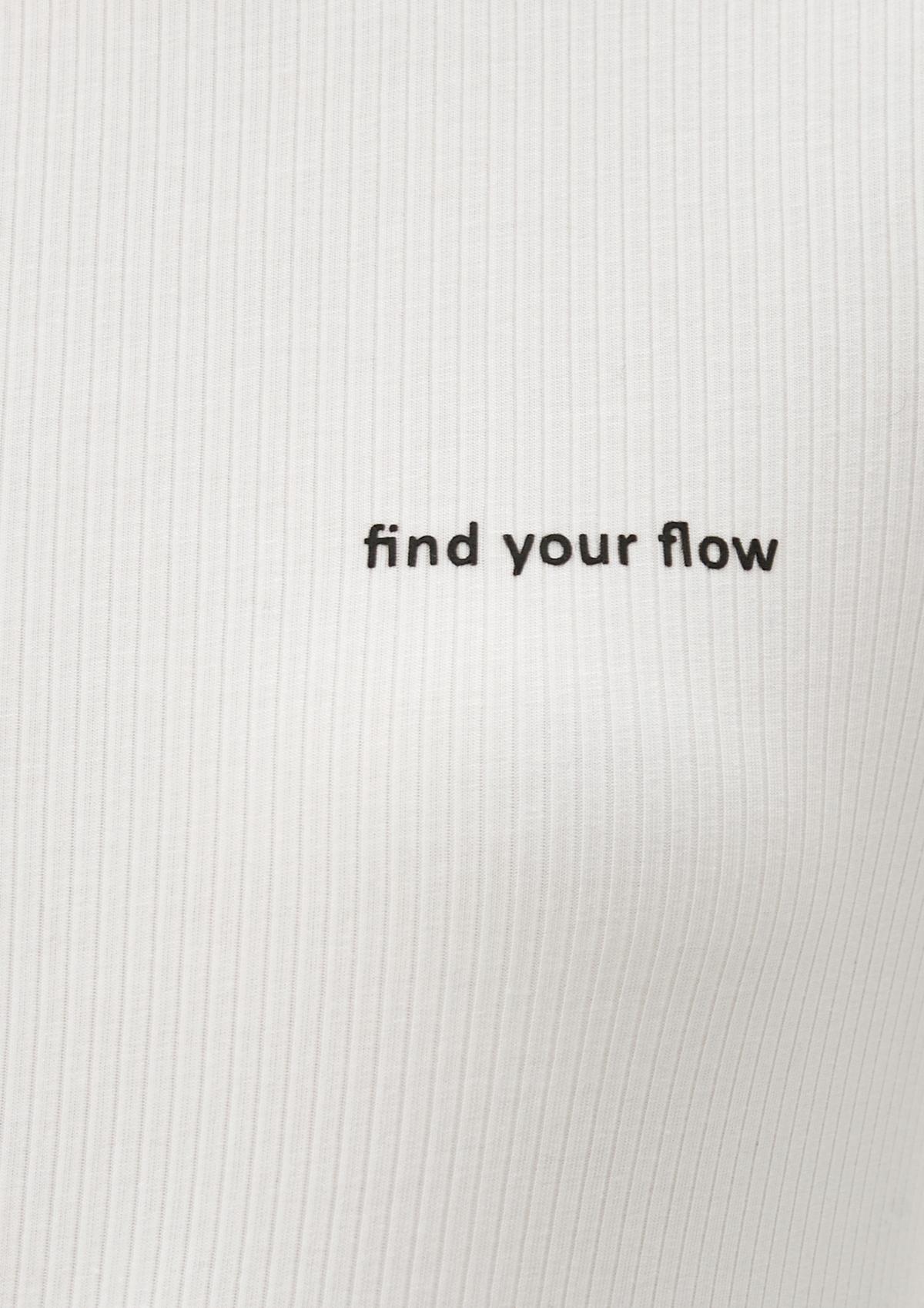 Find Your Flow Black Top