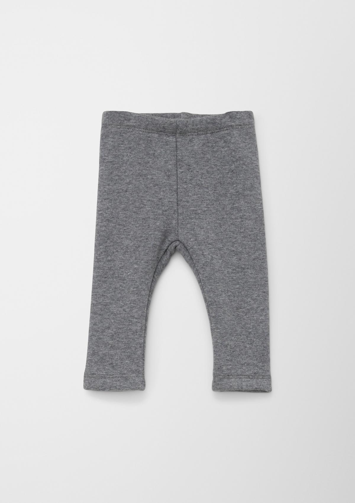 - with thermo Leggings fleece pale blue lining