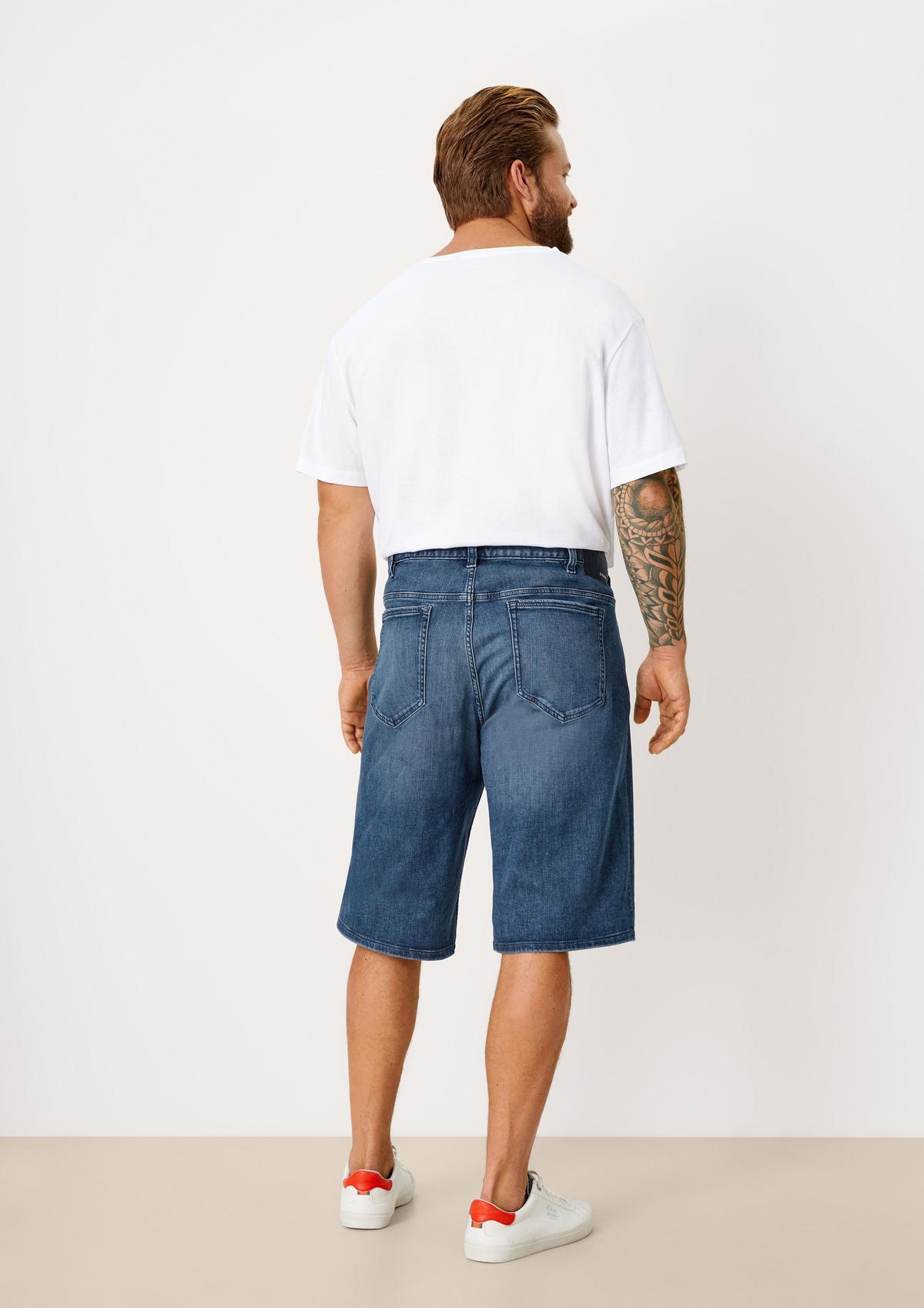 s.Oliver Relaxed fit: denim Bermudas