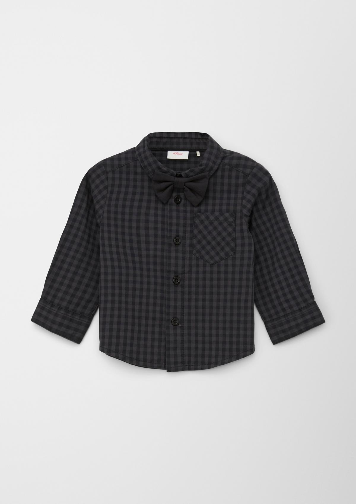 s.Oliver Long sleeve shirt with a detachable bow tie