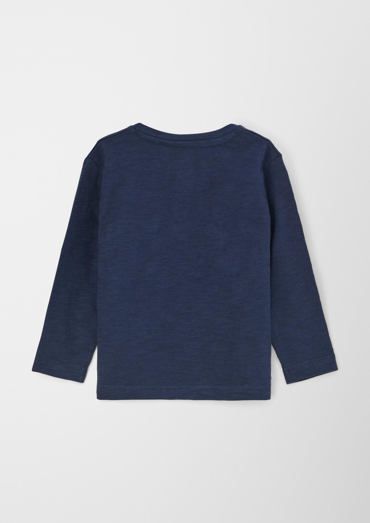 s.Oliver Long sleeve top with a breast pocket