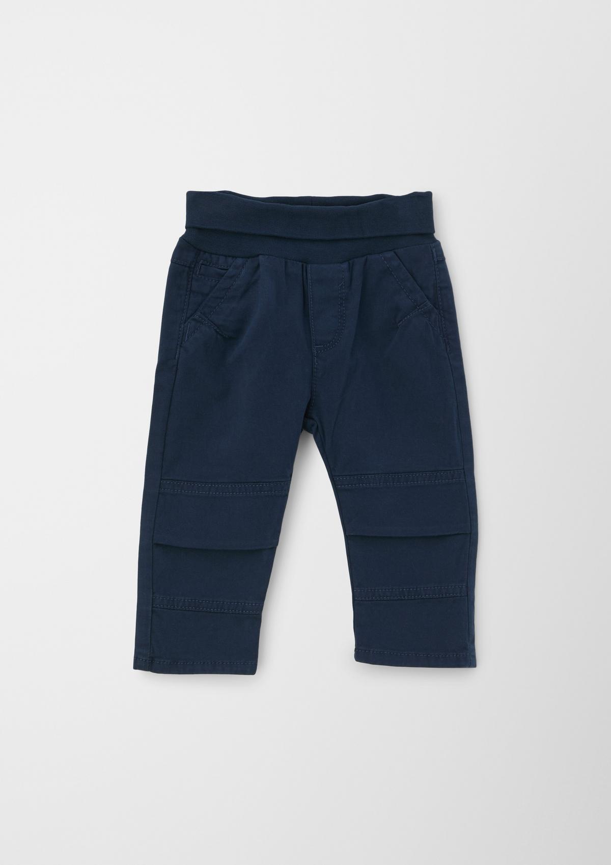 s.Oliver Stretch cotton twill trousers