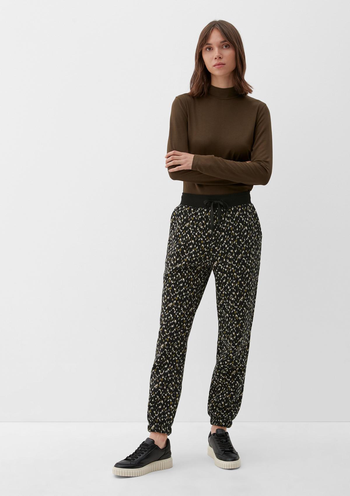 s.Oliver Sweatpants mit Allovermuster
