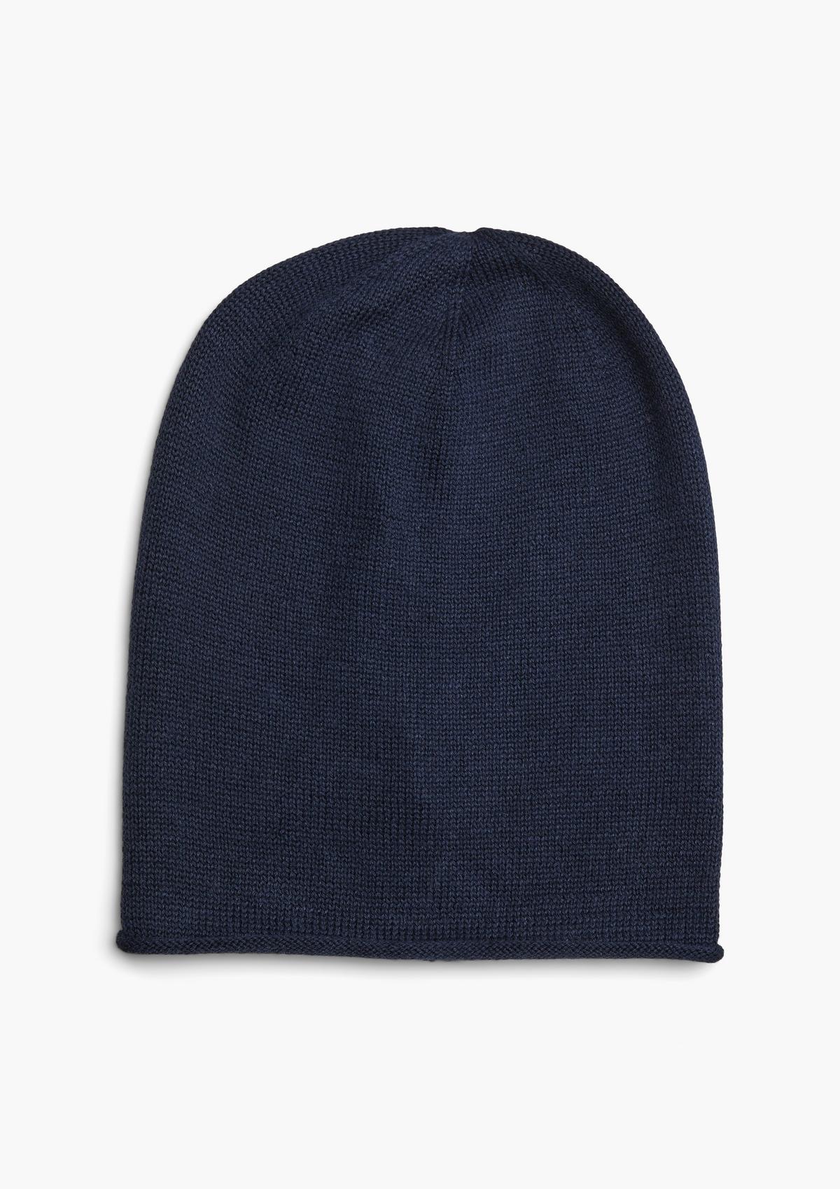 s.Oliver Knit hat with a rolled hem