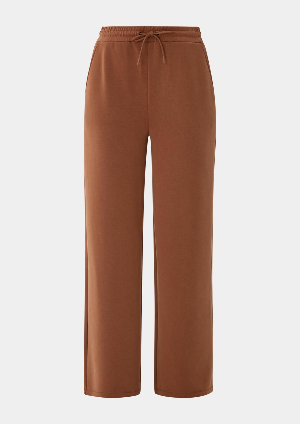 s.Oliver Wide leg broek in jogger style