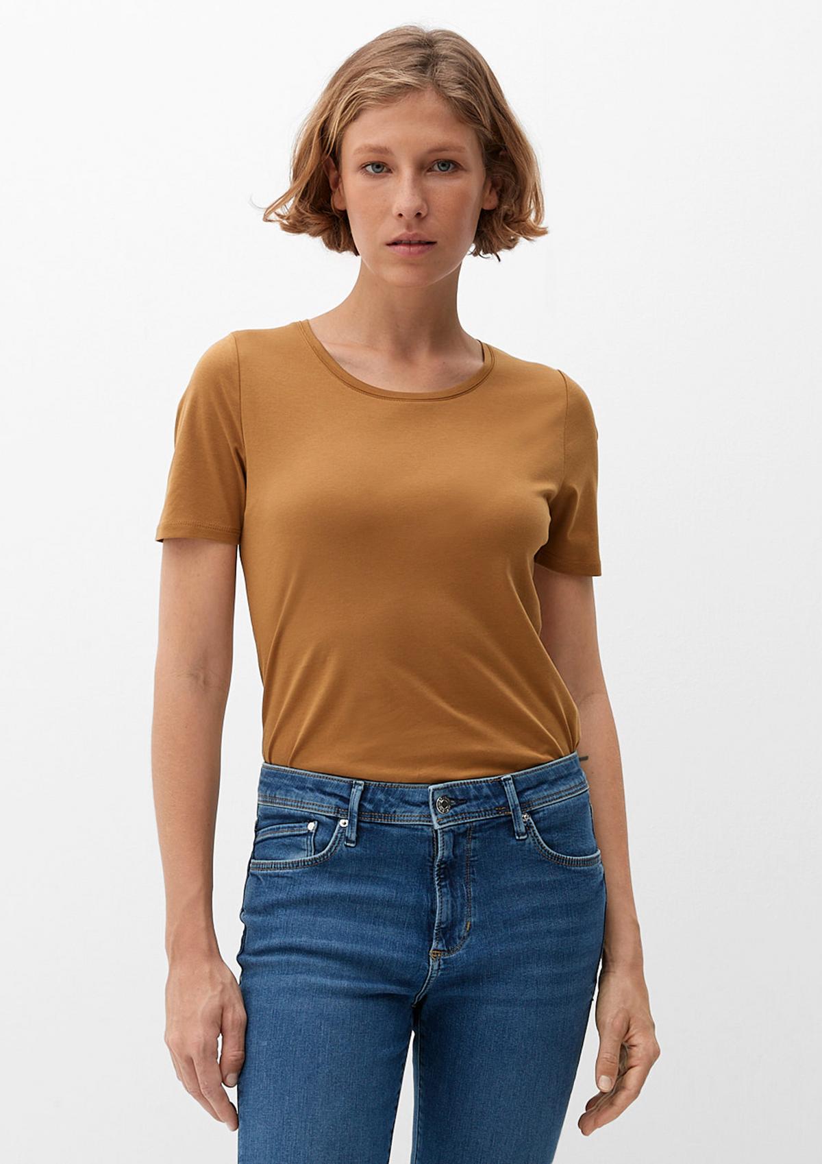 s.Oliver Jersey top in a plain colour