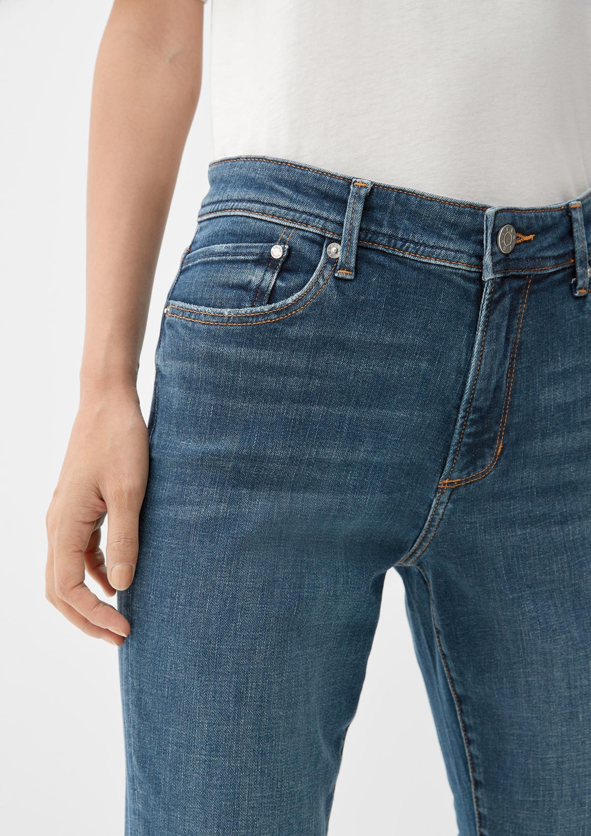 s.Oliver Slim: jeans hlače 7/8-dolžine