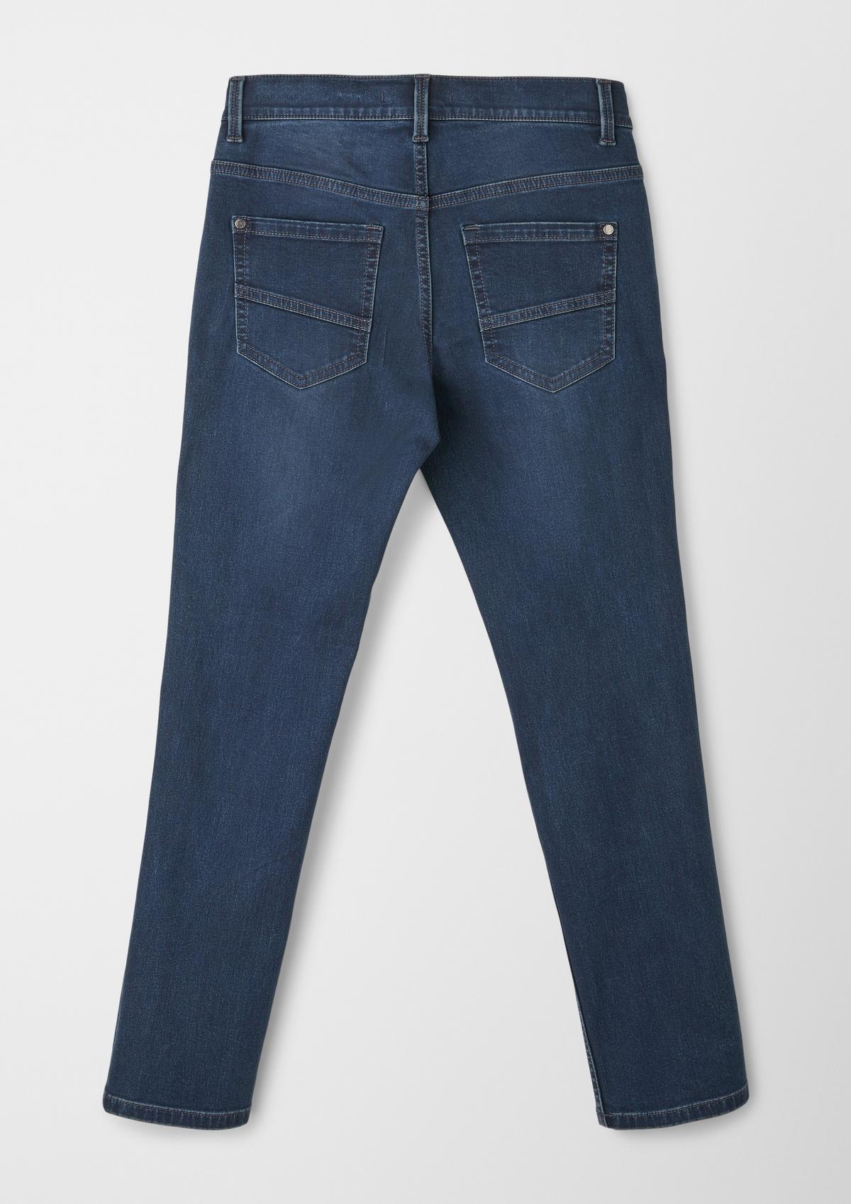 s.Oliver Regular: jeans hlače s toplo notranjo stranjo