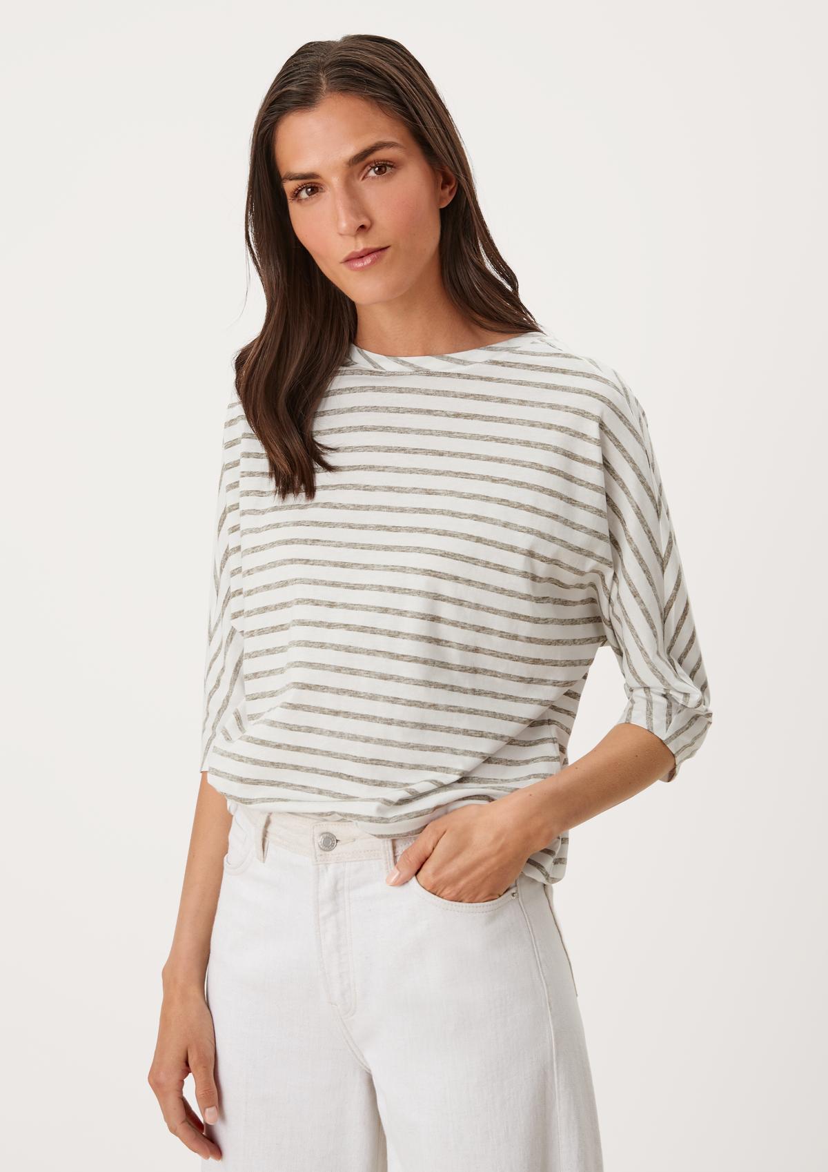 s.Oliver Striped 3/4-sleeve top