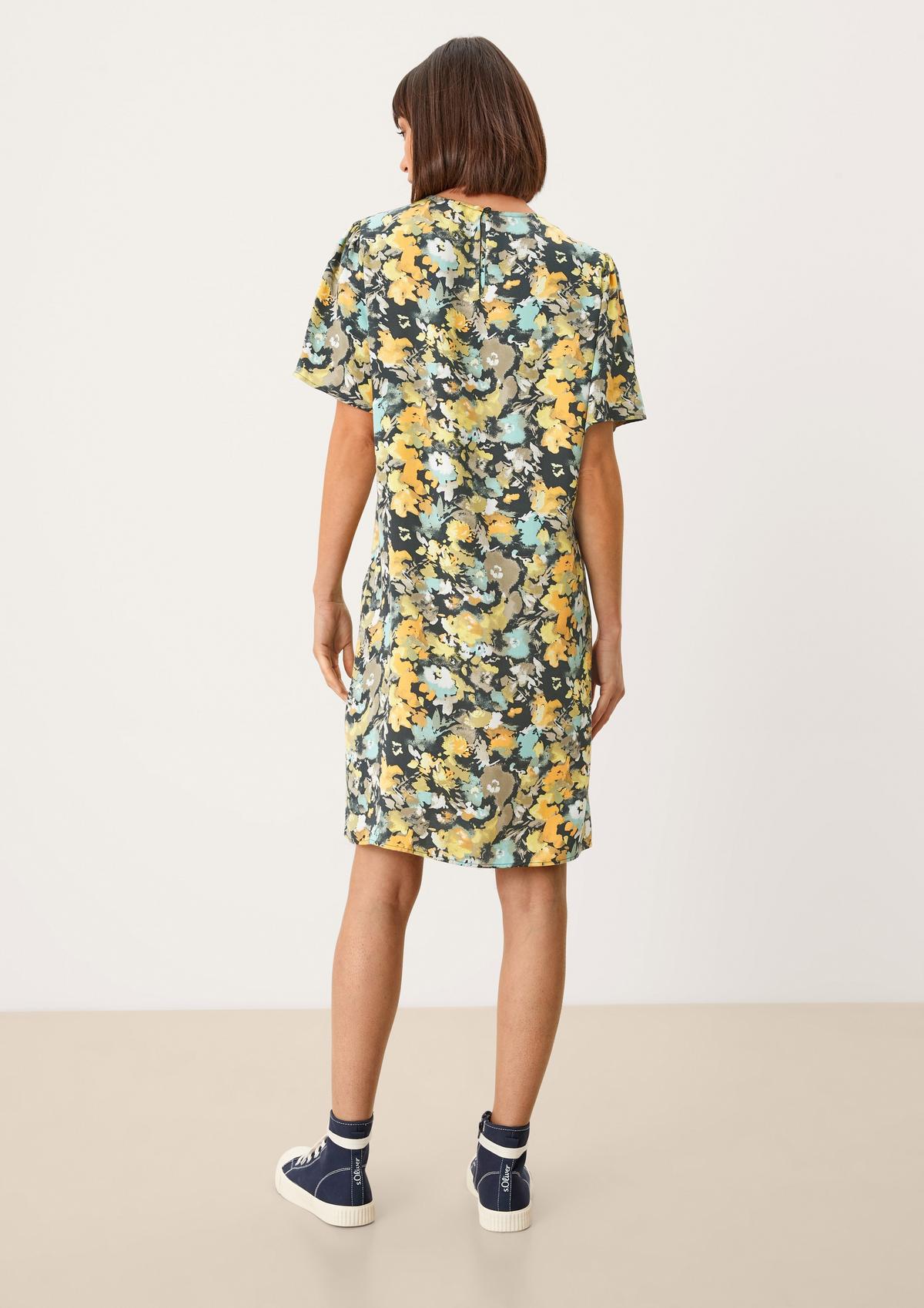 s.Oliver Dress with all-over print