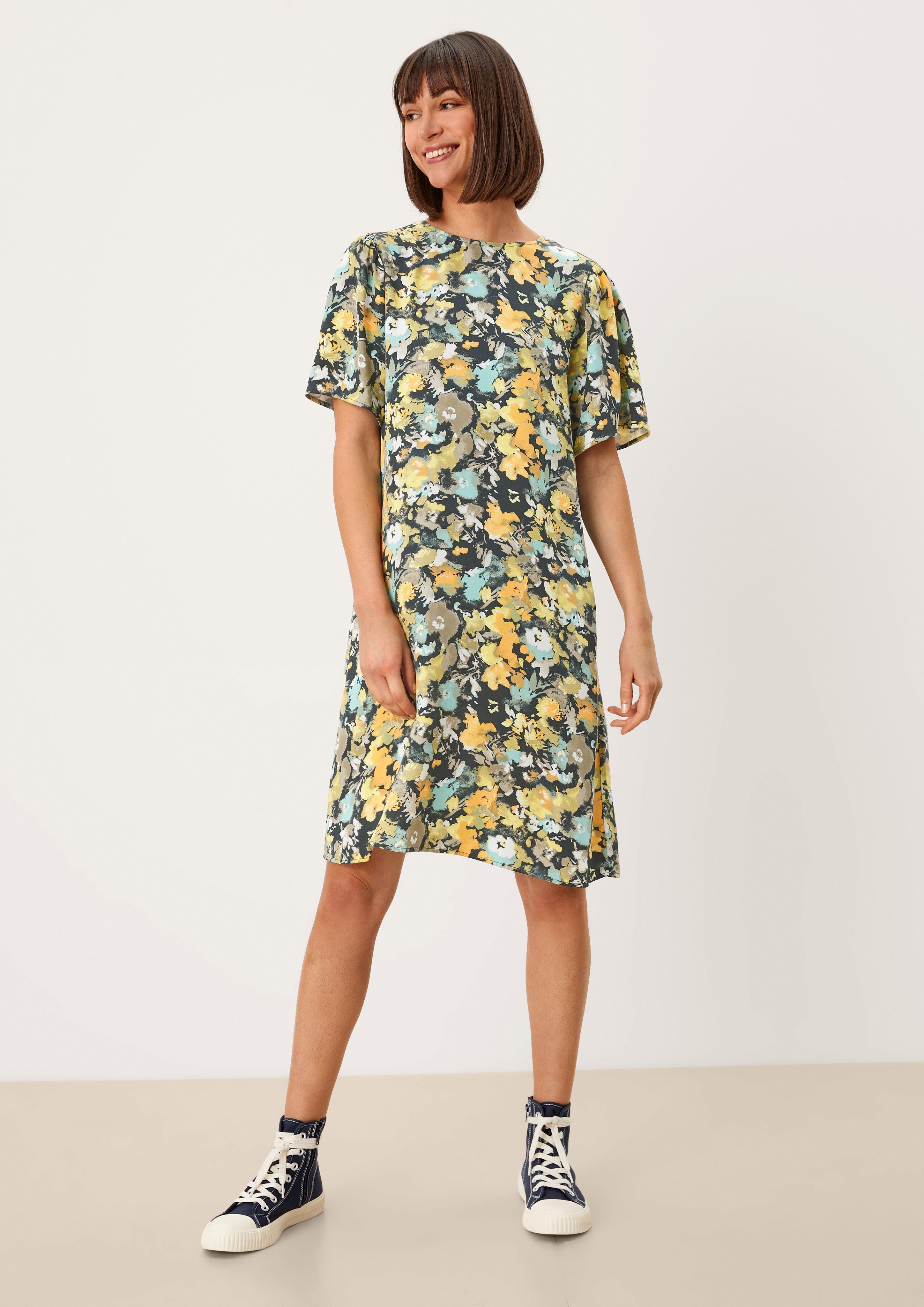 S.Oliver Kleid mit Alloverprint