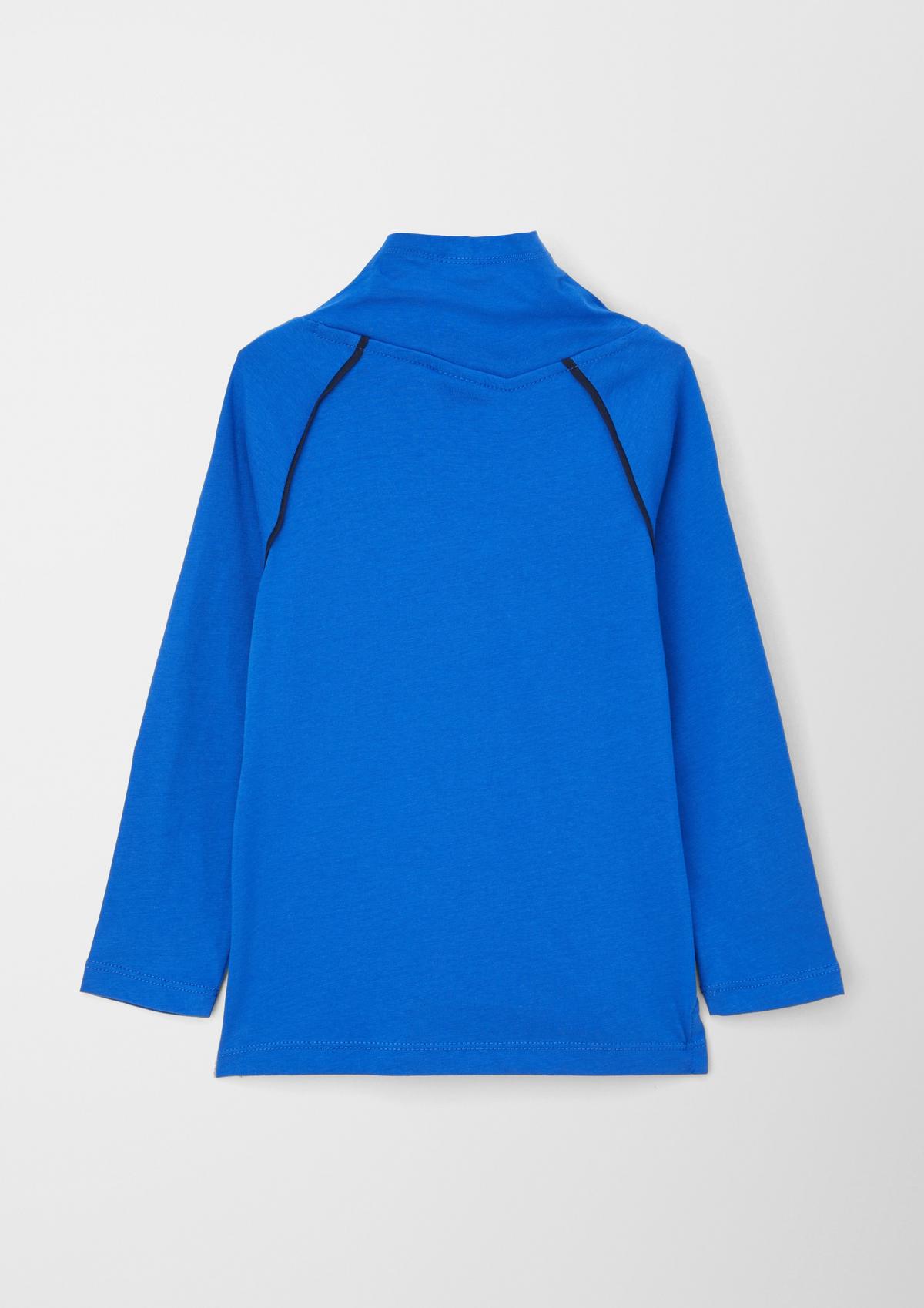s.Oliver Long sleeve top with a shawl collar
