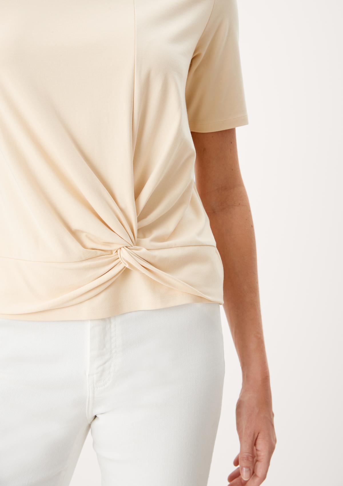 s.Oliver Stretch top with a knot detail