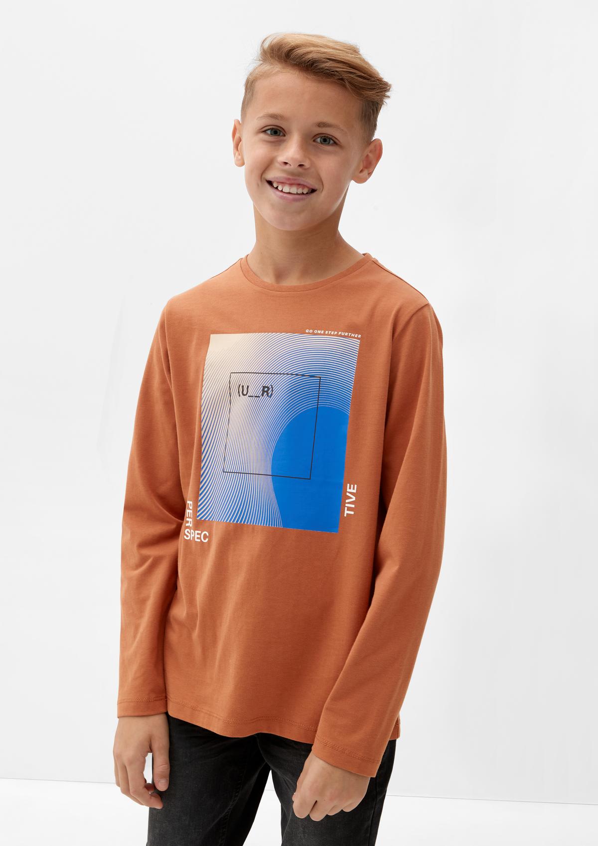 Sweatshirt with a front print