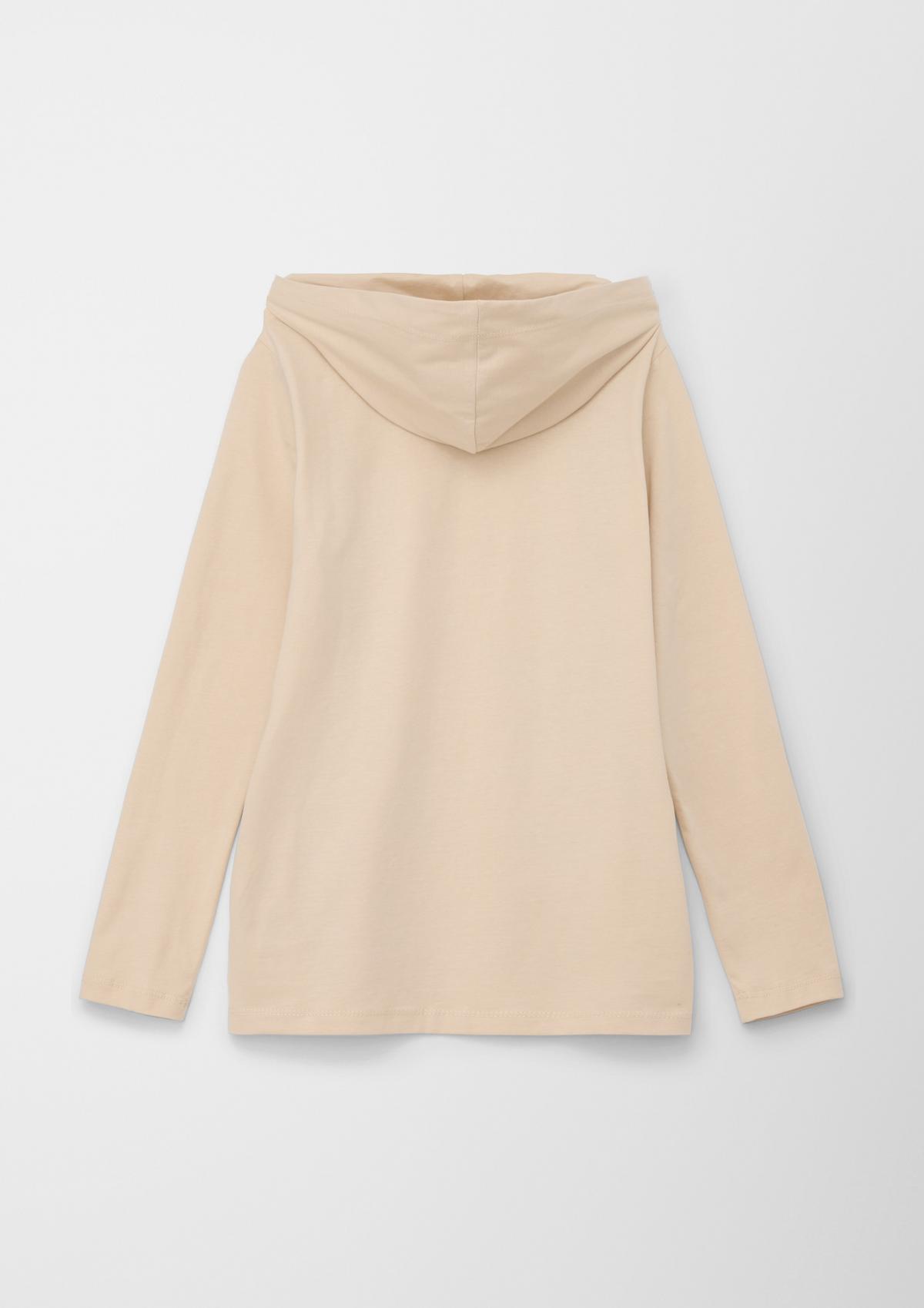 s.Oliver Cotton-jersey hooded top