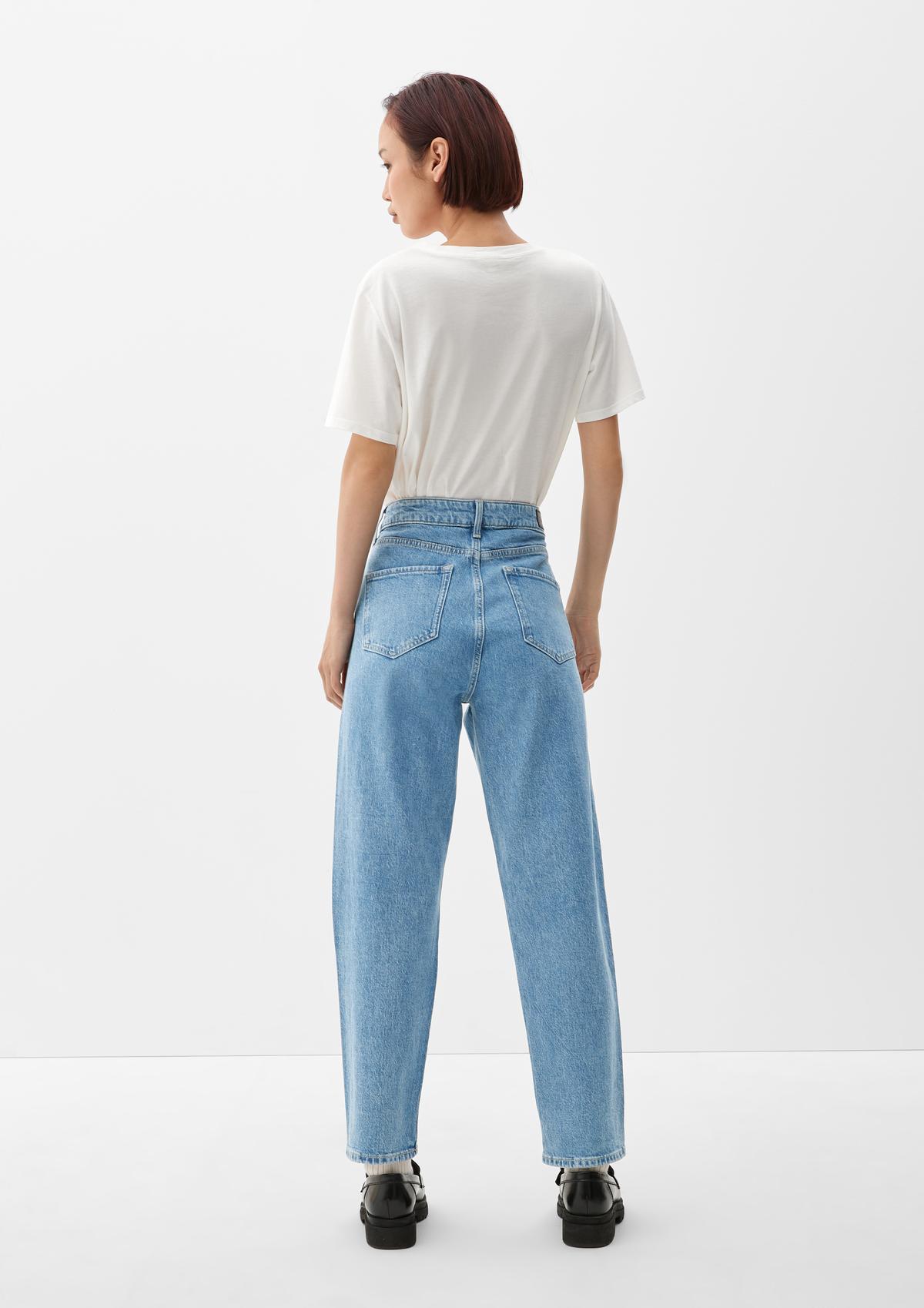 s.Oliver Ankle-Jeans / Relaxed Fit / High Rise / Tapered Leg