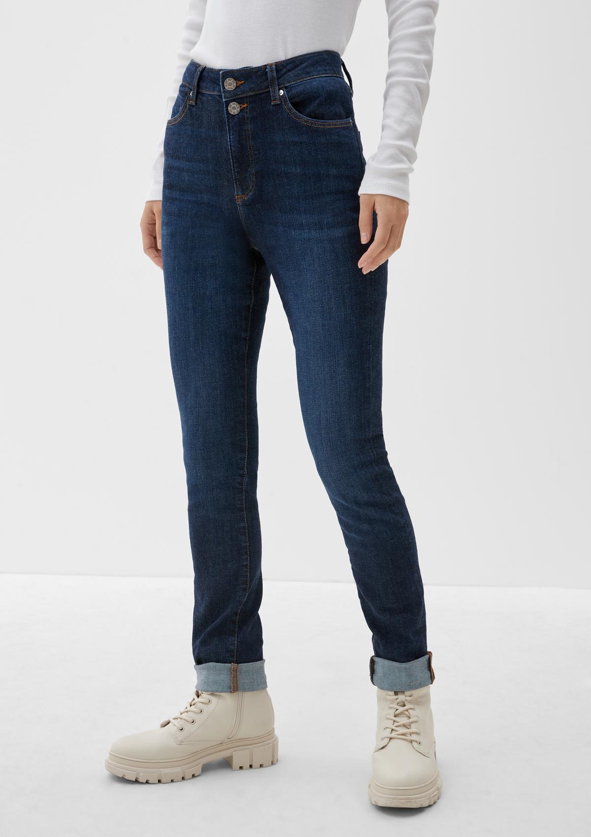 s.Oliver Skinny : jean taille haute