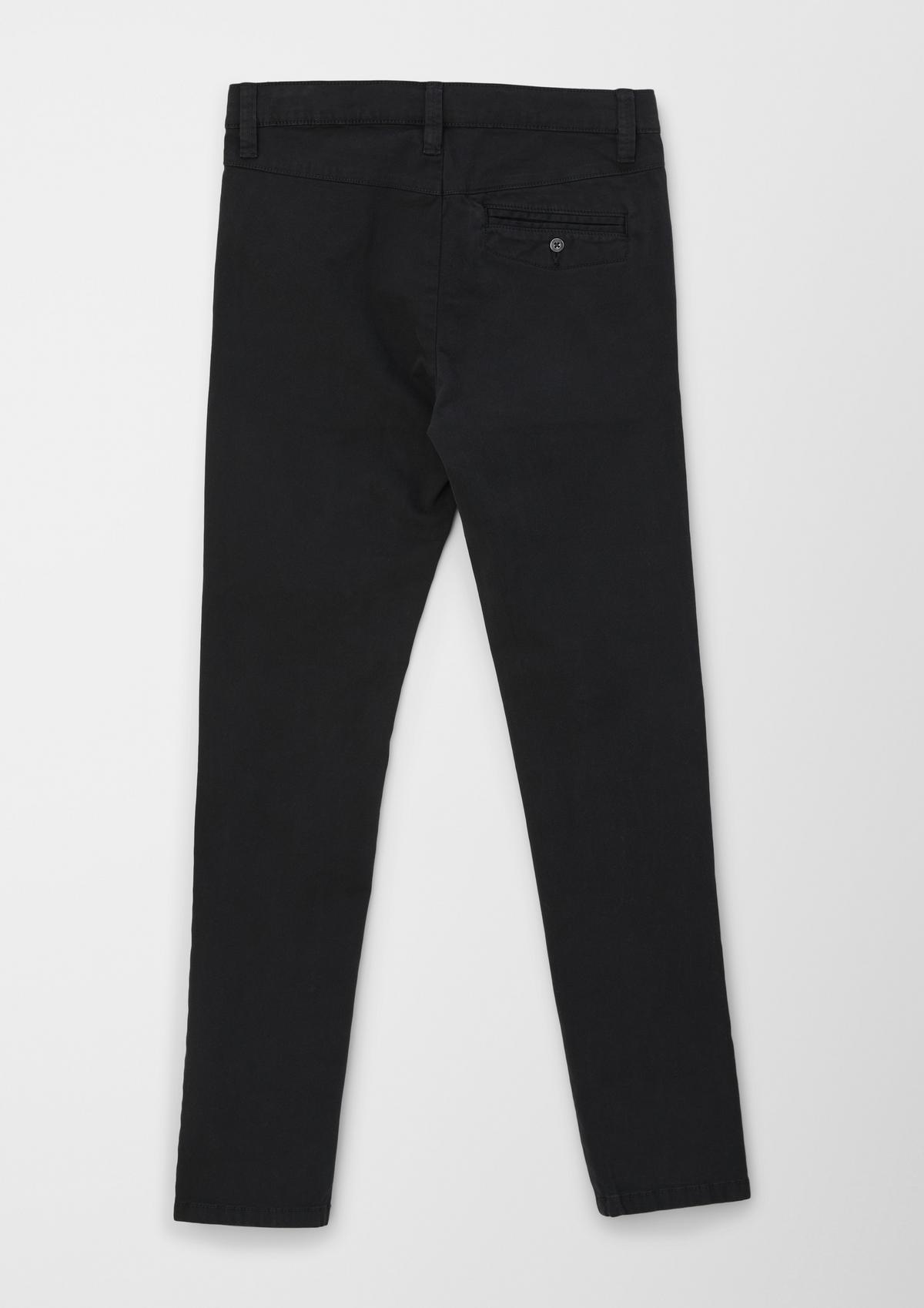 s.Oliver Slim fit: stretch cotton twill trousers