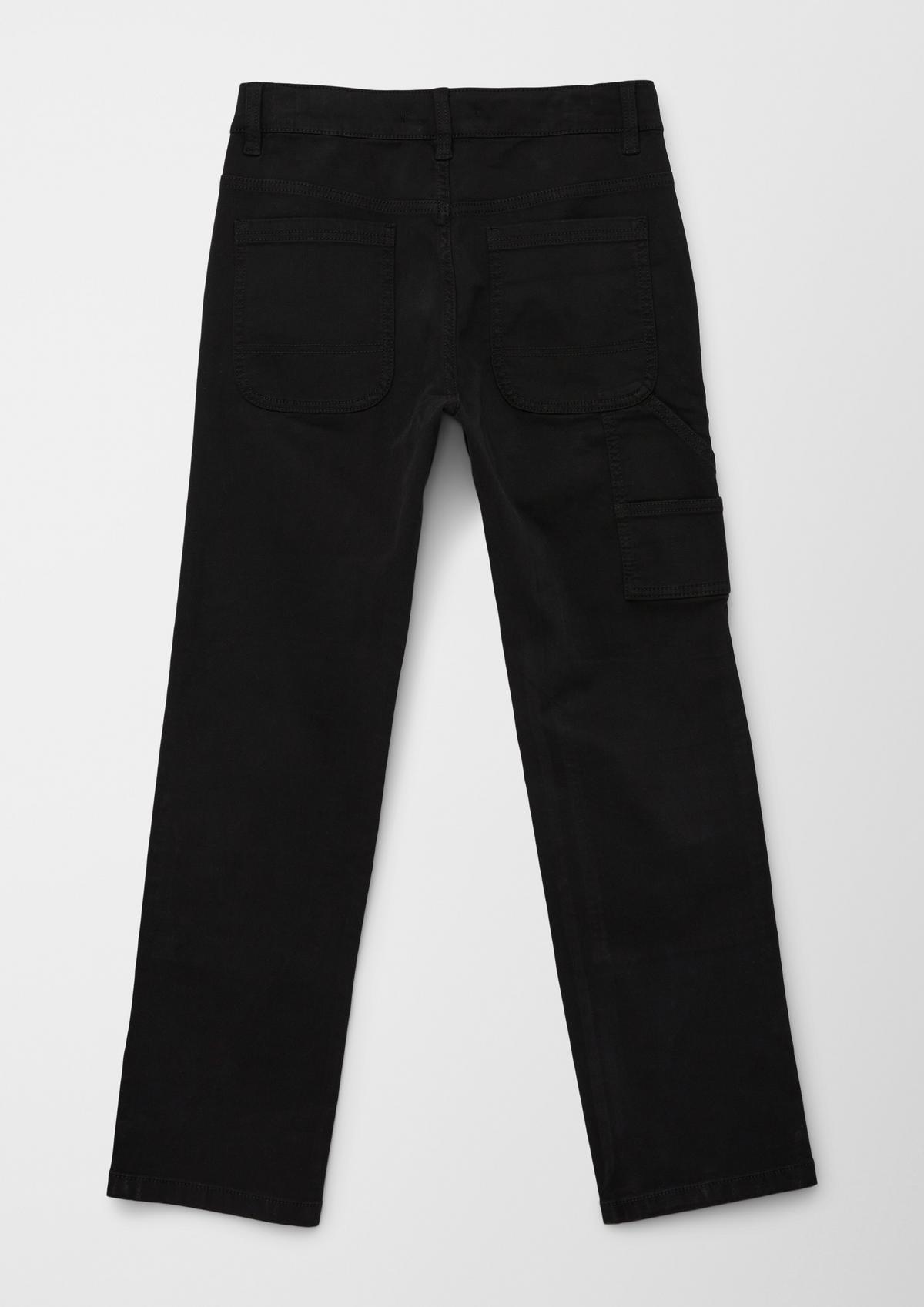 s.Oliver Regular: látkové kalhoty s průhmatovými kapsami