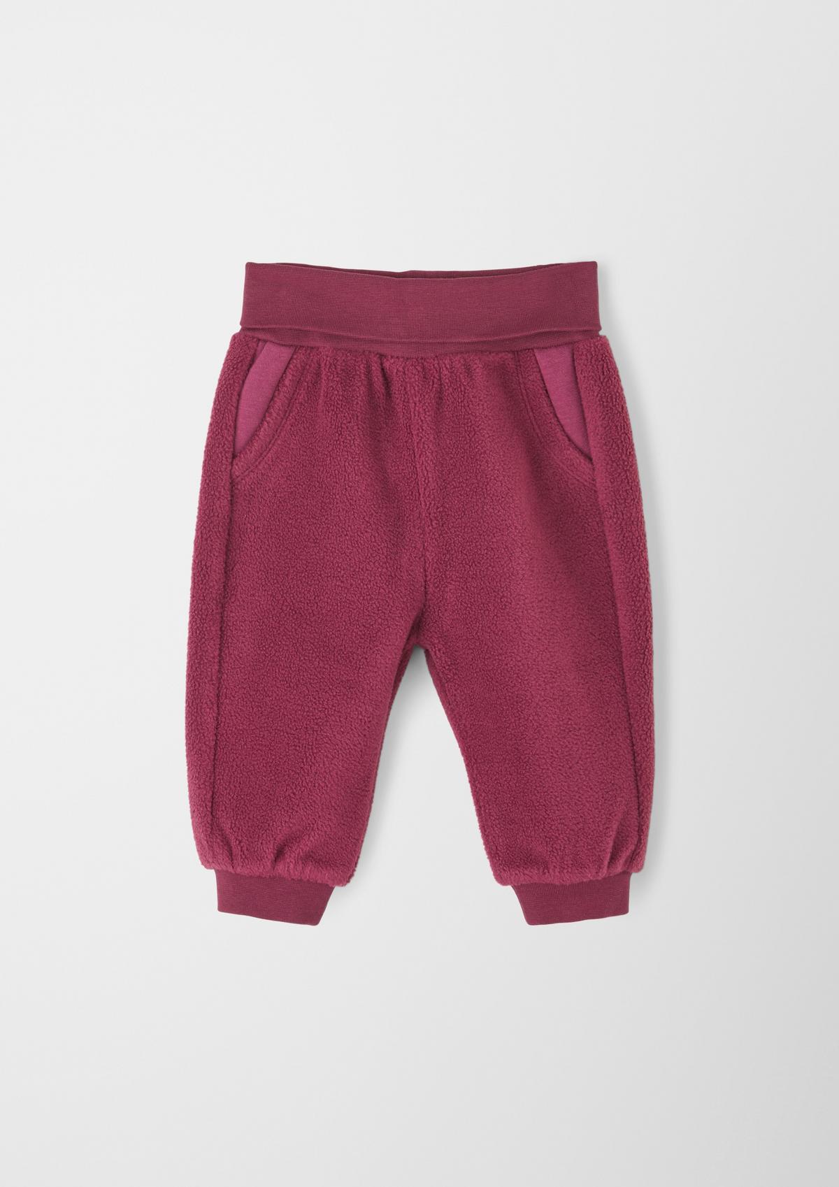 Leggings pink thermo lining with - fleece