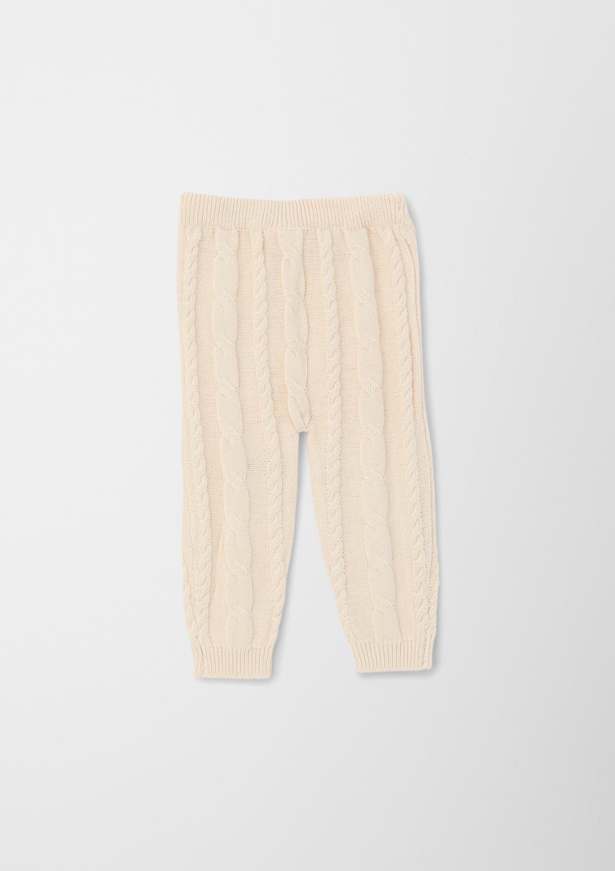 s.Oliver Knitted leggings in a cotton blend