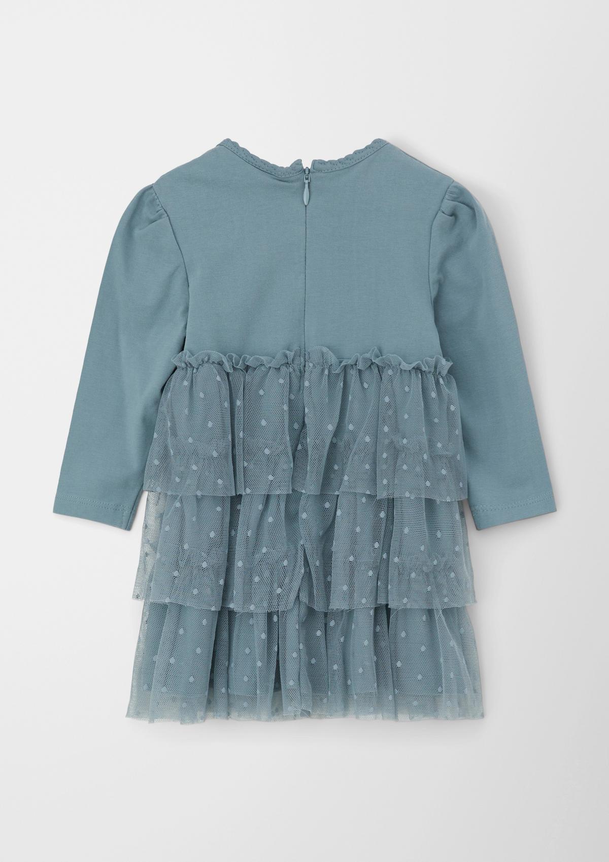 s.Oliver Tiered dress with flounces