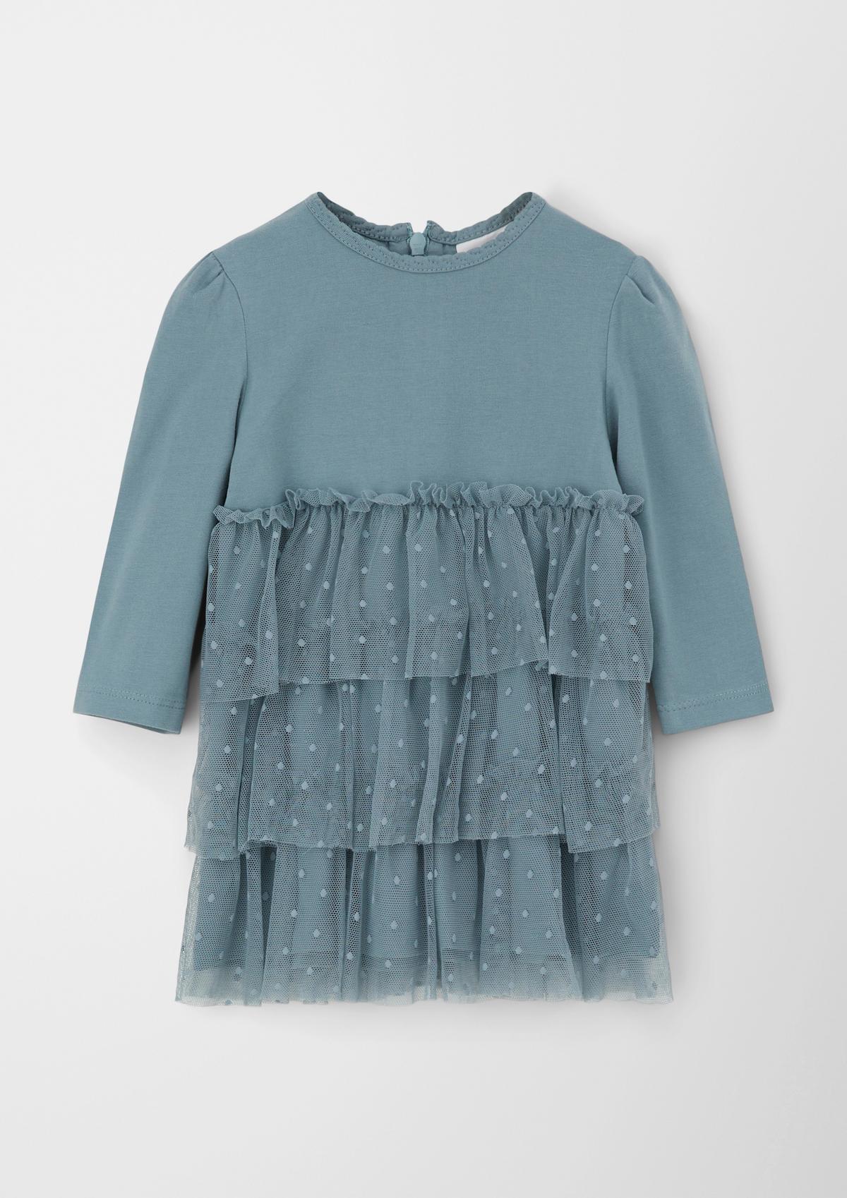 s.Oliver Tiered dress with flounces