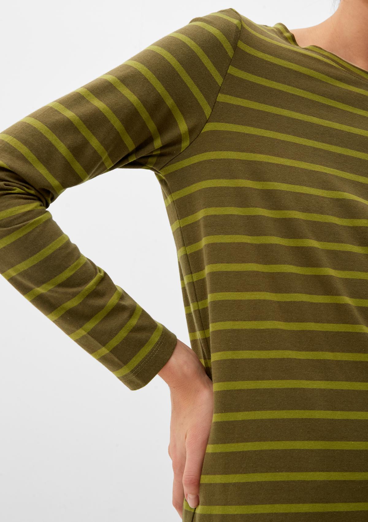 s.Oliver T-shirt à manches longues en jersey de coton