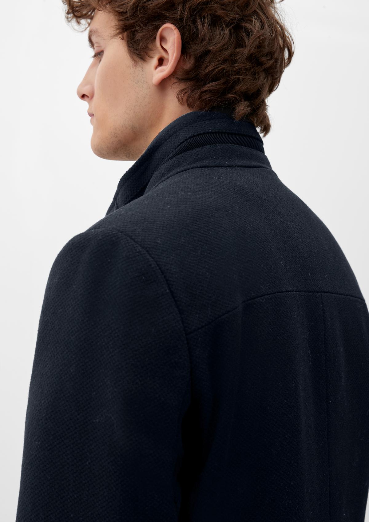 s.Oliver Coat with an integrated inlet