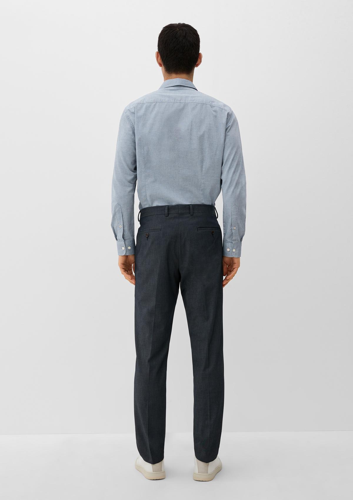 s.Oliver Slim fit: stretch cotton shirt