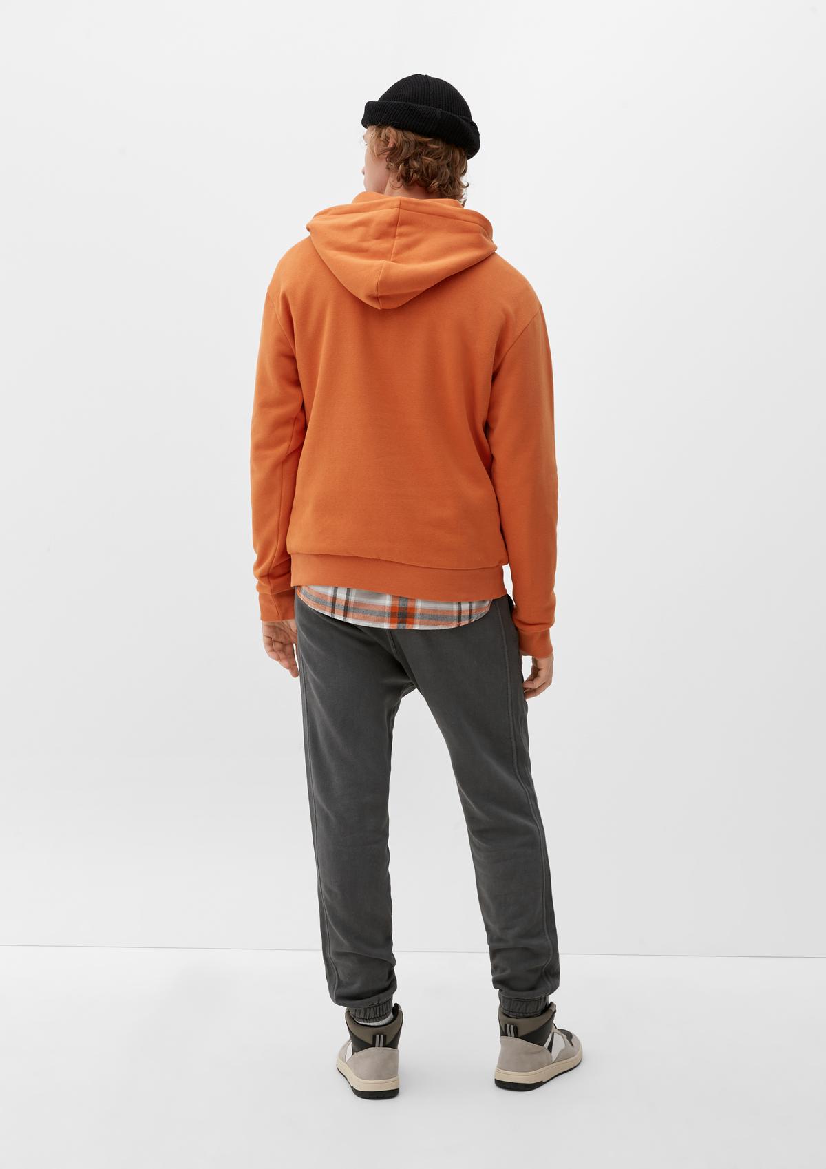 s.Oliver Hooded jumper with a zip