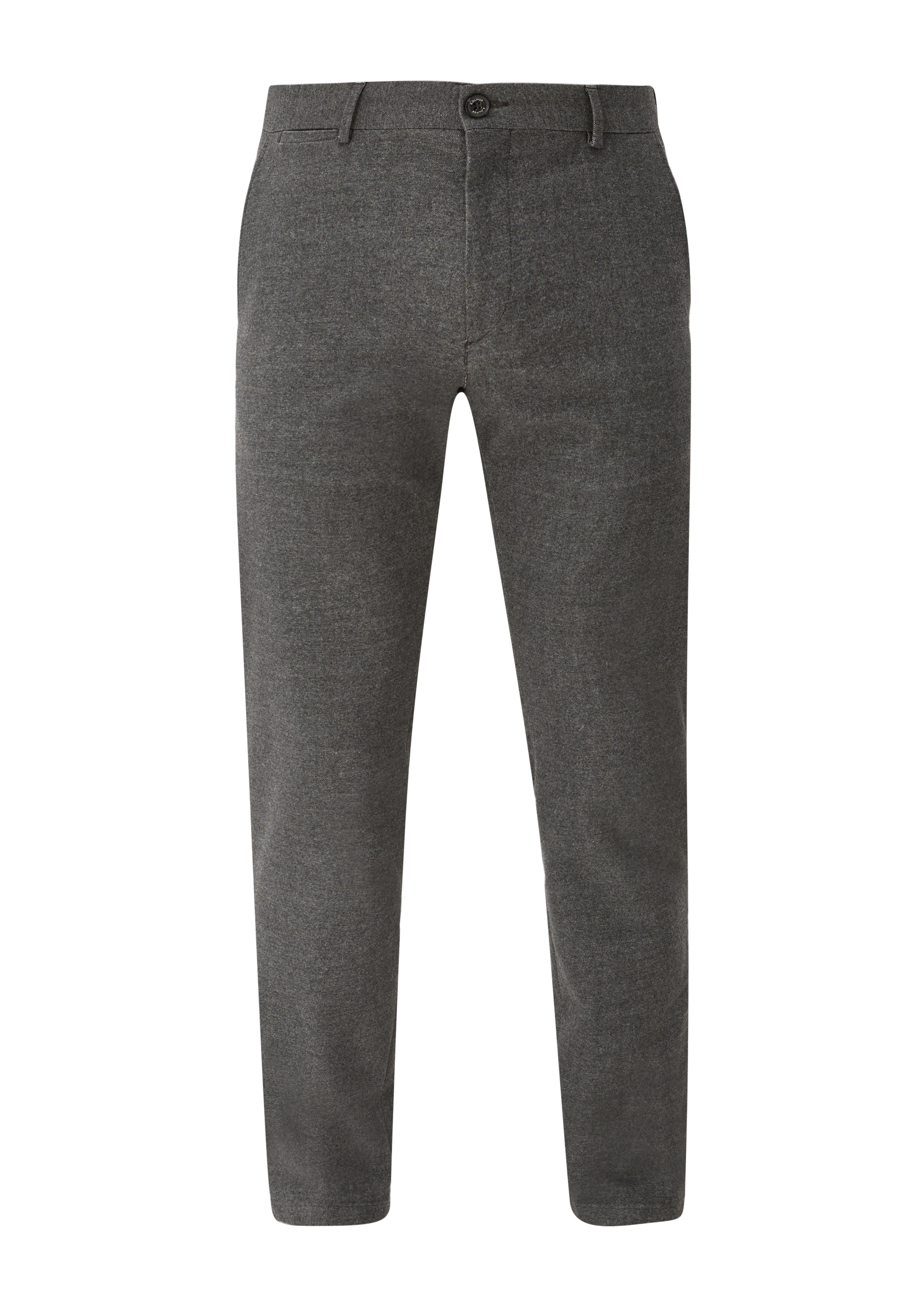 s.Oliver - Regular: Business-Hose aus Twill, Herren, grau