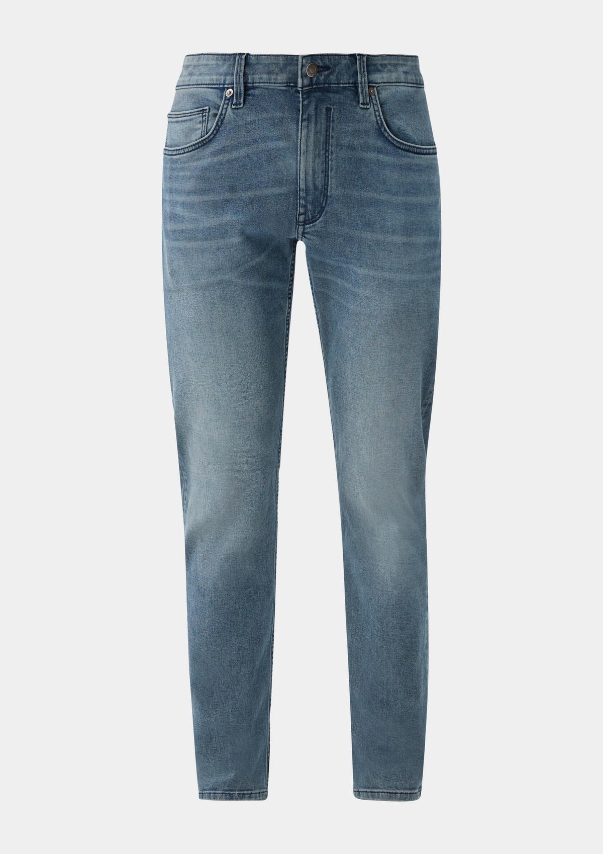 s.Oliver Slim: jeans met subtiele garment wash