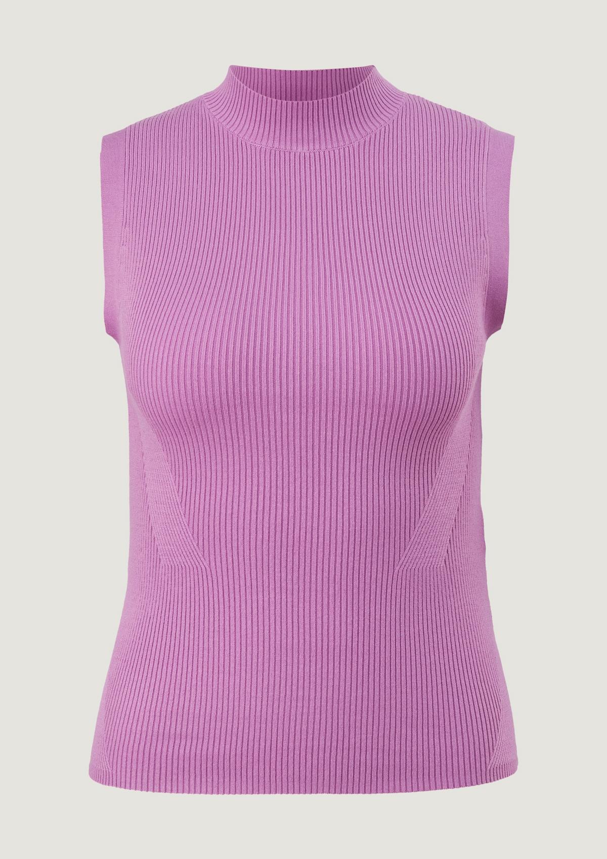 comma Knitted top in a viscose blend