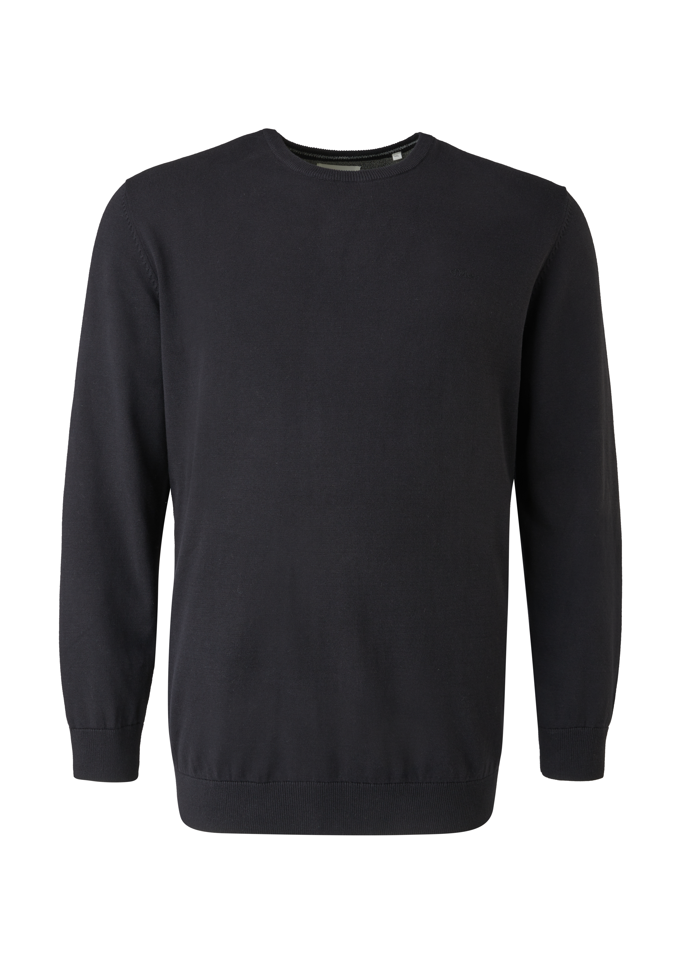 s.Oliver - Pullover aus Feinstrick, Herren, schwarz