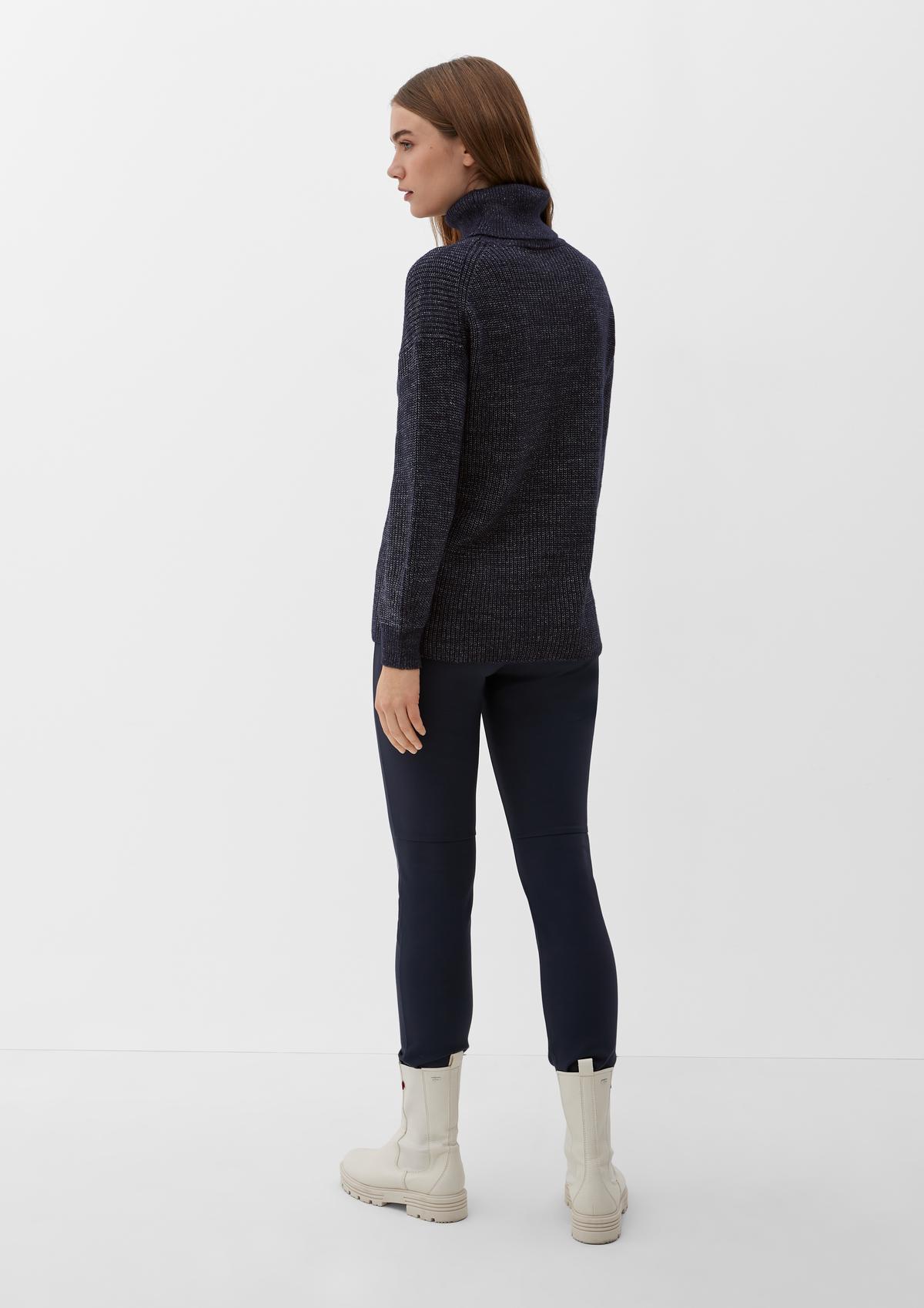 SWEATY BETTY Shakti Wool Blend Turtleneck Sweater
