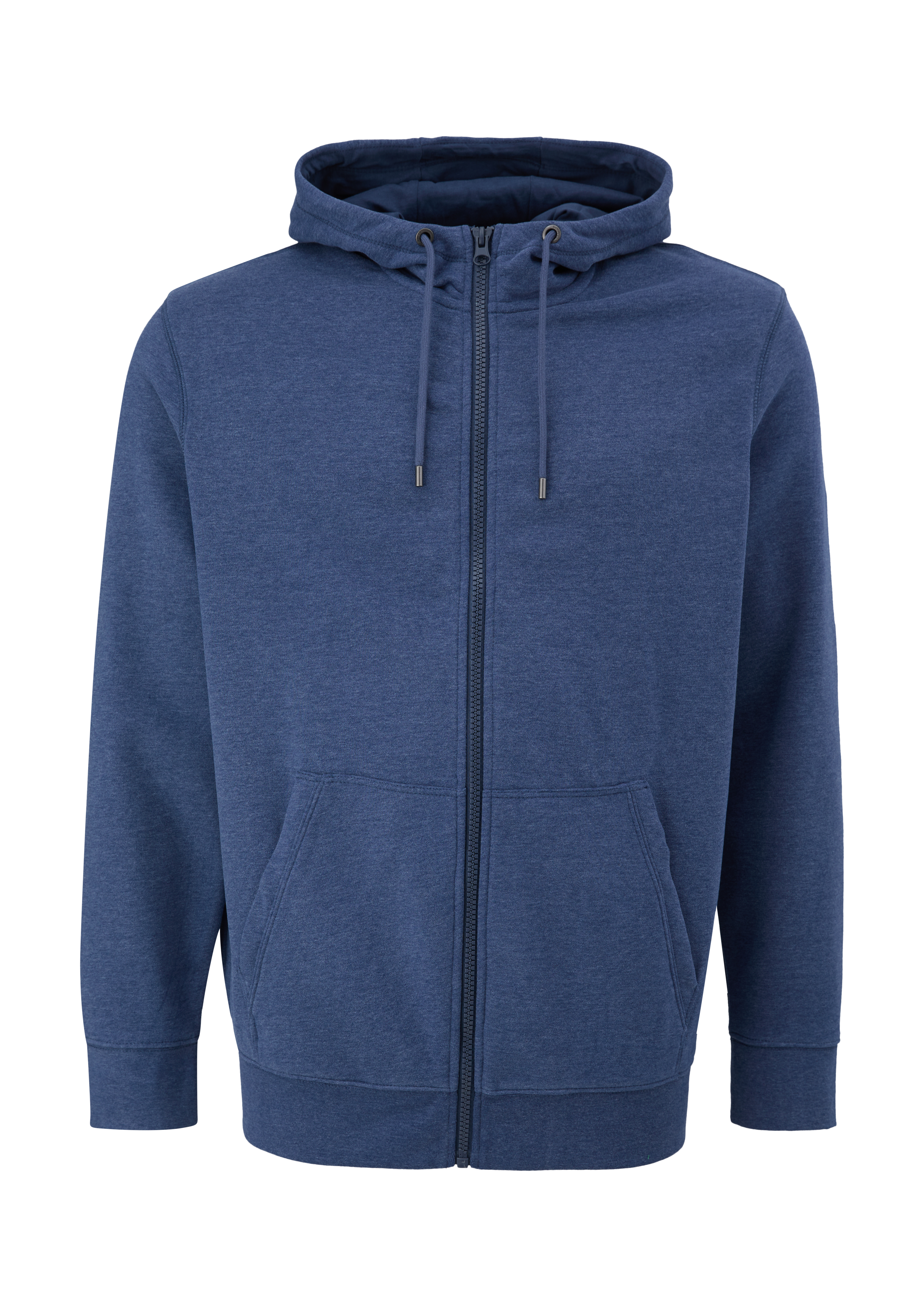 s.Oliver - Sweatjacke mit Kapuze, Herren, blau