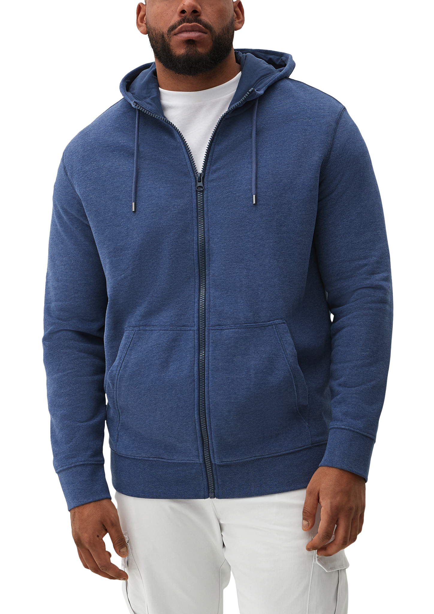 Herren Sweatjacke Mit Kapuze - Baumwolle Winterpullover Für Freizeit & Sport