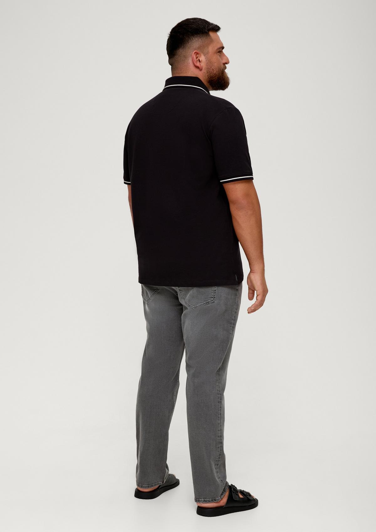s.Oliver Regular: jeans with distressed details