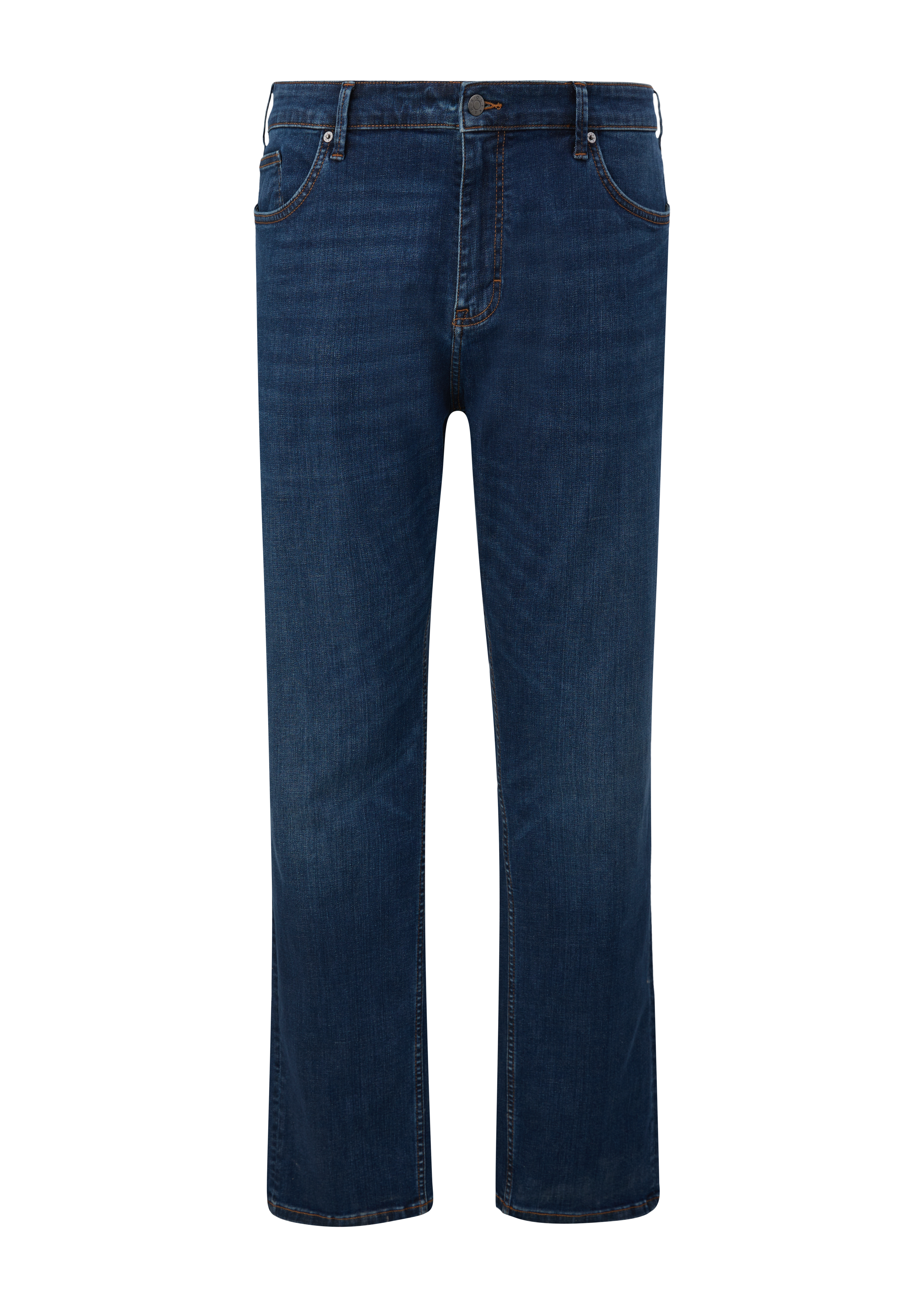 s.Oliver - Relaxed: Jeans mit Straight leg, Herren, blau