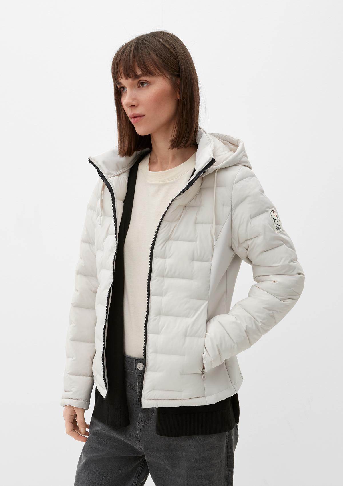 s.Oliver Padded outdoor jacket in a mix of materials