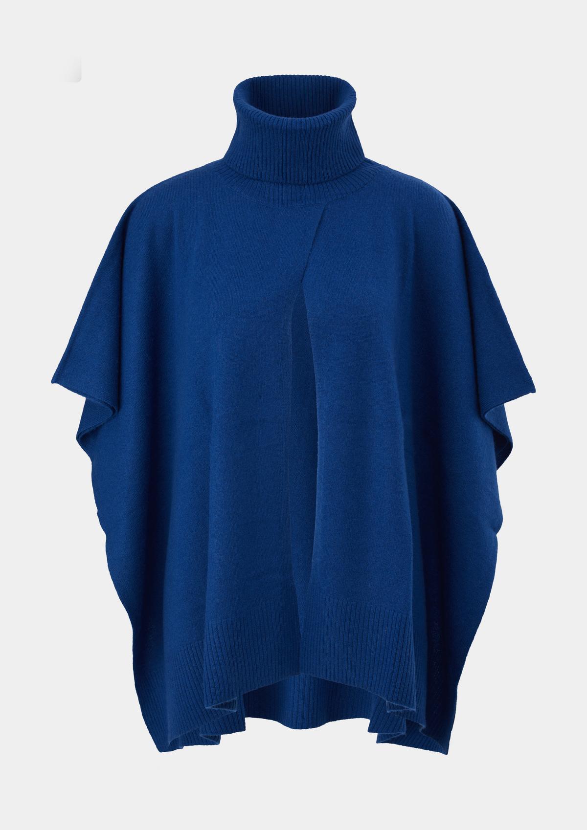 s.Oliver Poncho with a ribbed trim on the hem