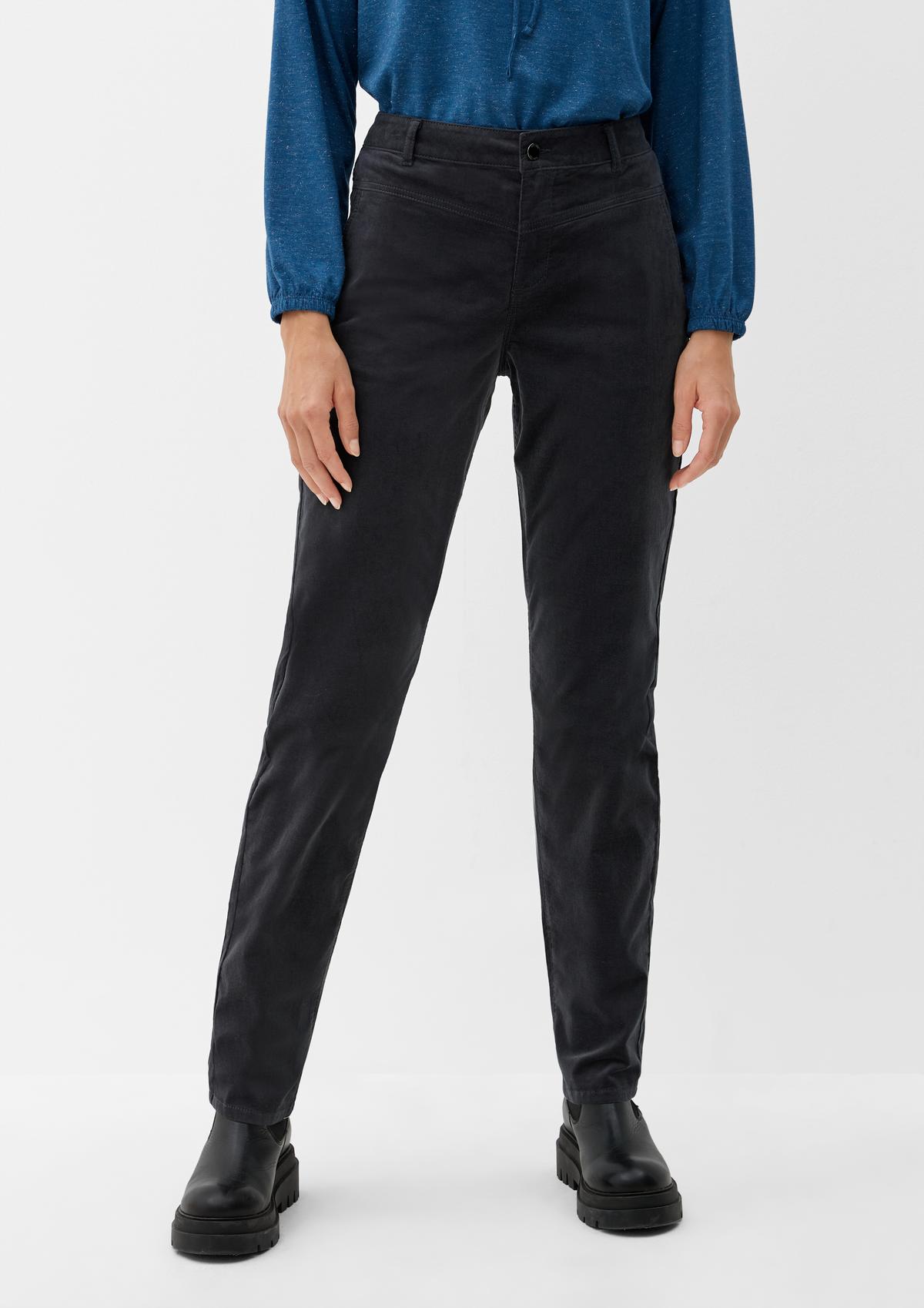 s.Oliver Slim fit: needlecord chinos